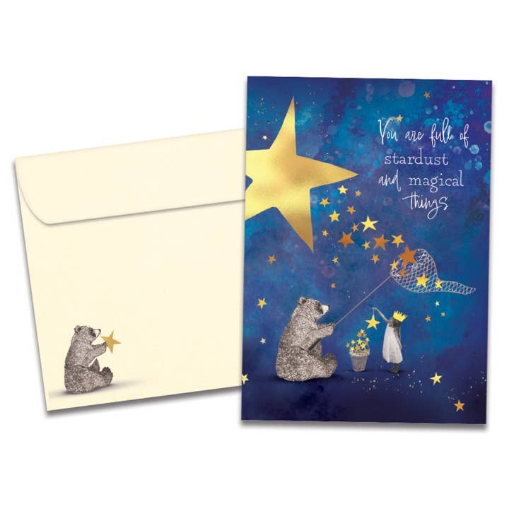 Stardust Bear, Birthday Card