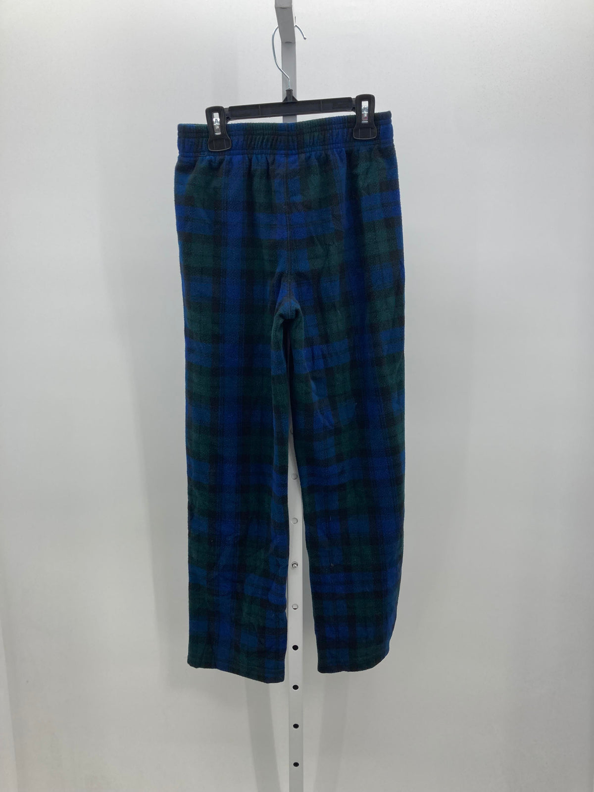 GREEN BLACK PLAID