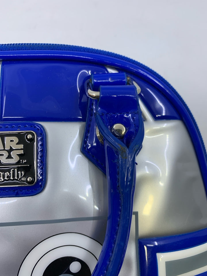 Loungefly Star Wars R2D2 Handbag *Some Interior Wear/Staining Top Interior Near