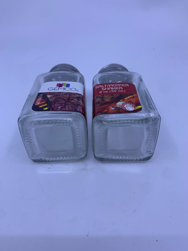 GEMCO SALT AND PEPPER SHAKERS.
