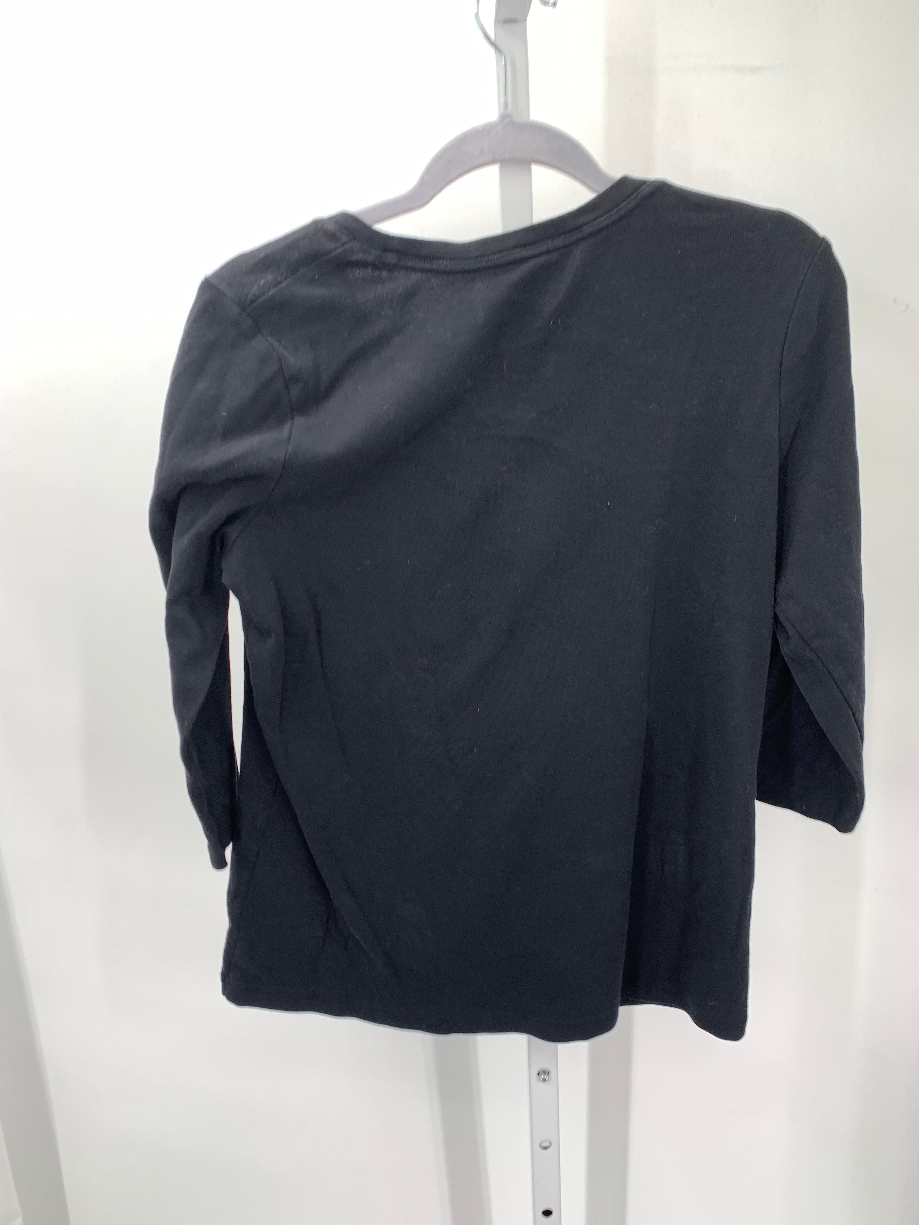 St. Johns Bay Size Large Misses 3/4 Sleeve Shirt