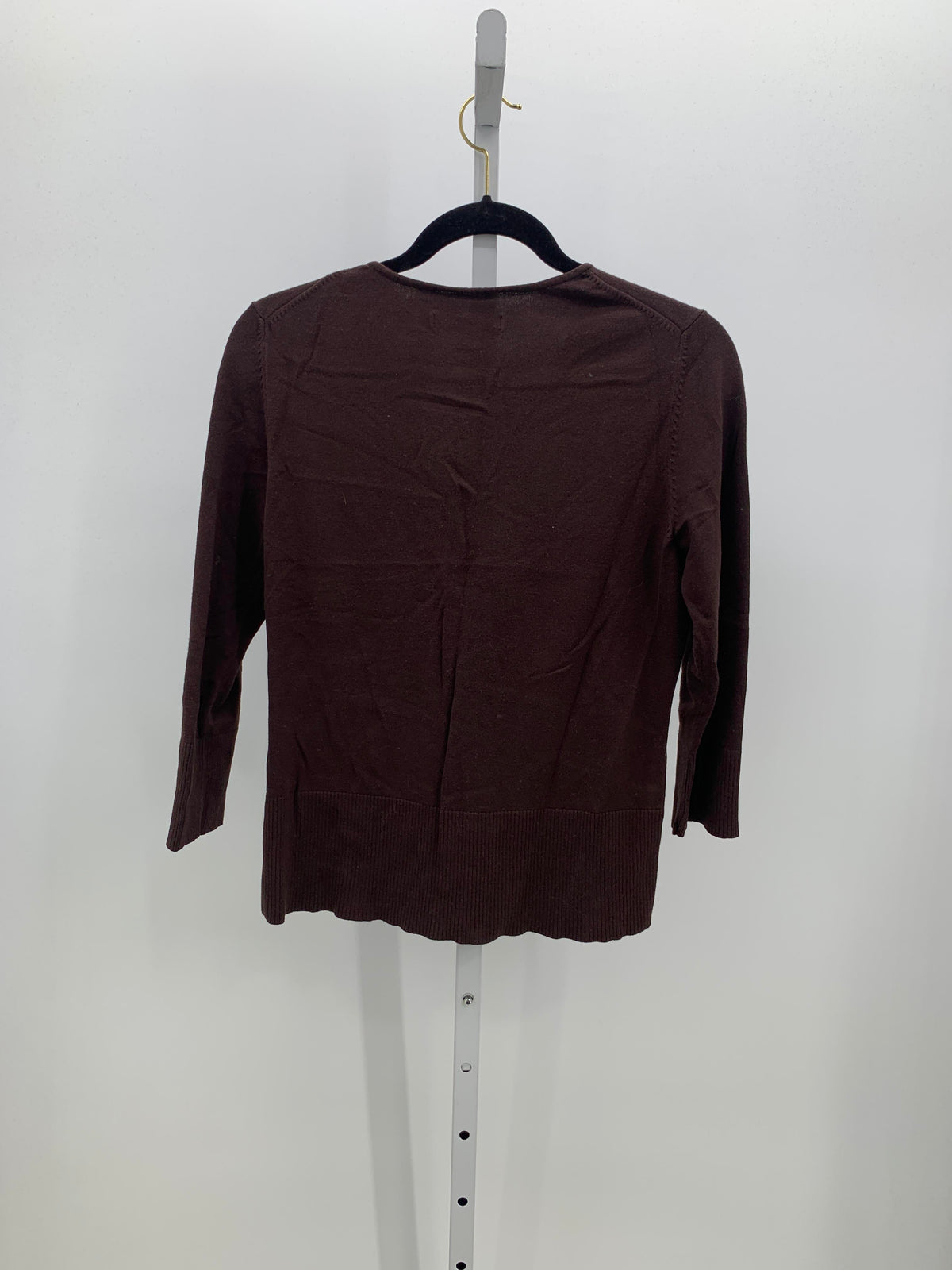 Merona Size Large Misses 3/4 Sleeve Sweater