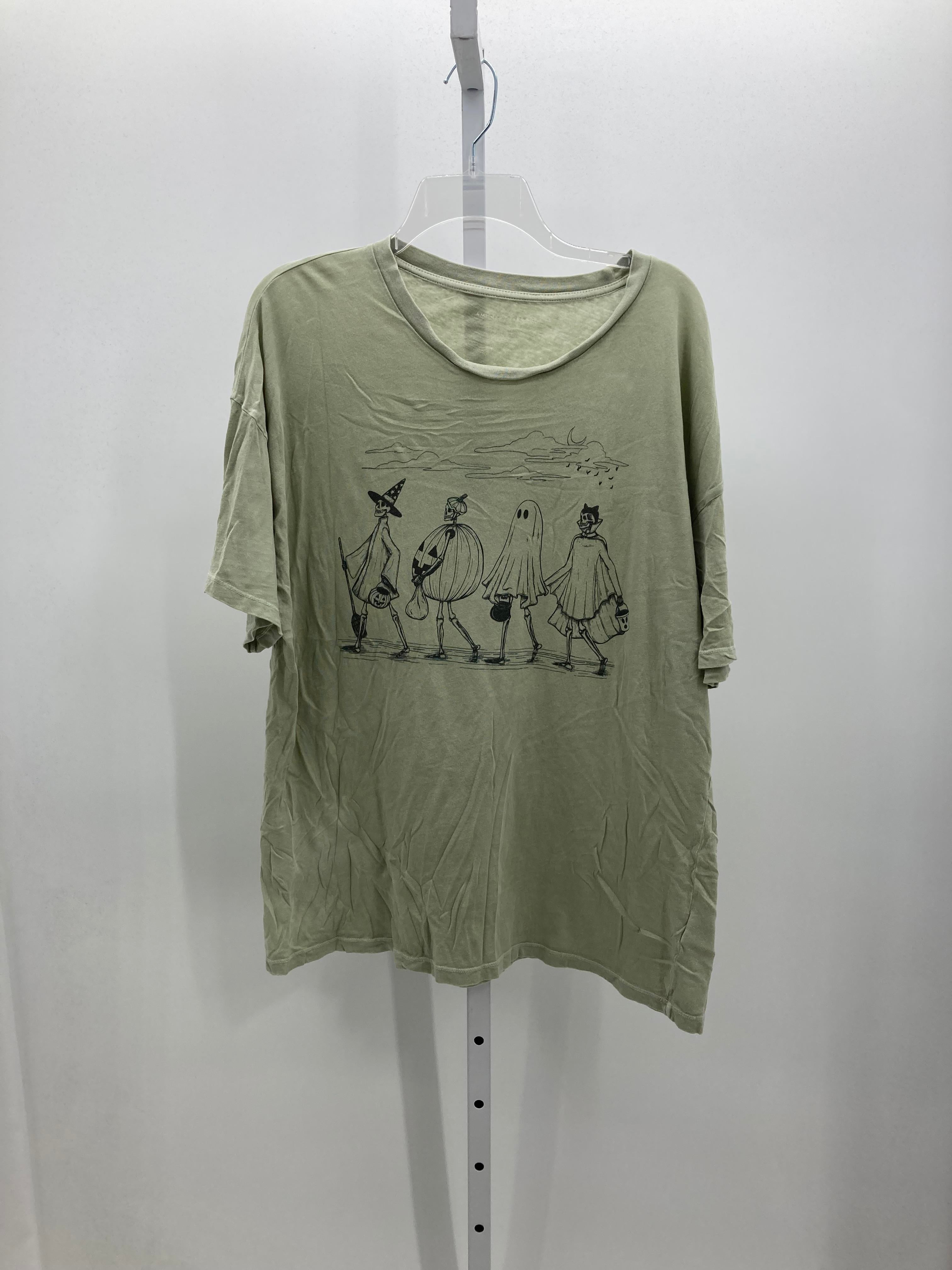 SHORT SLV SHIRT COSTUME SKELETONS.