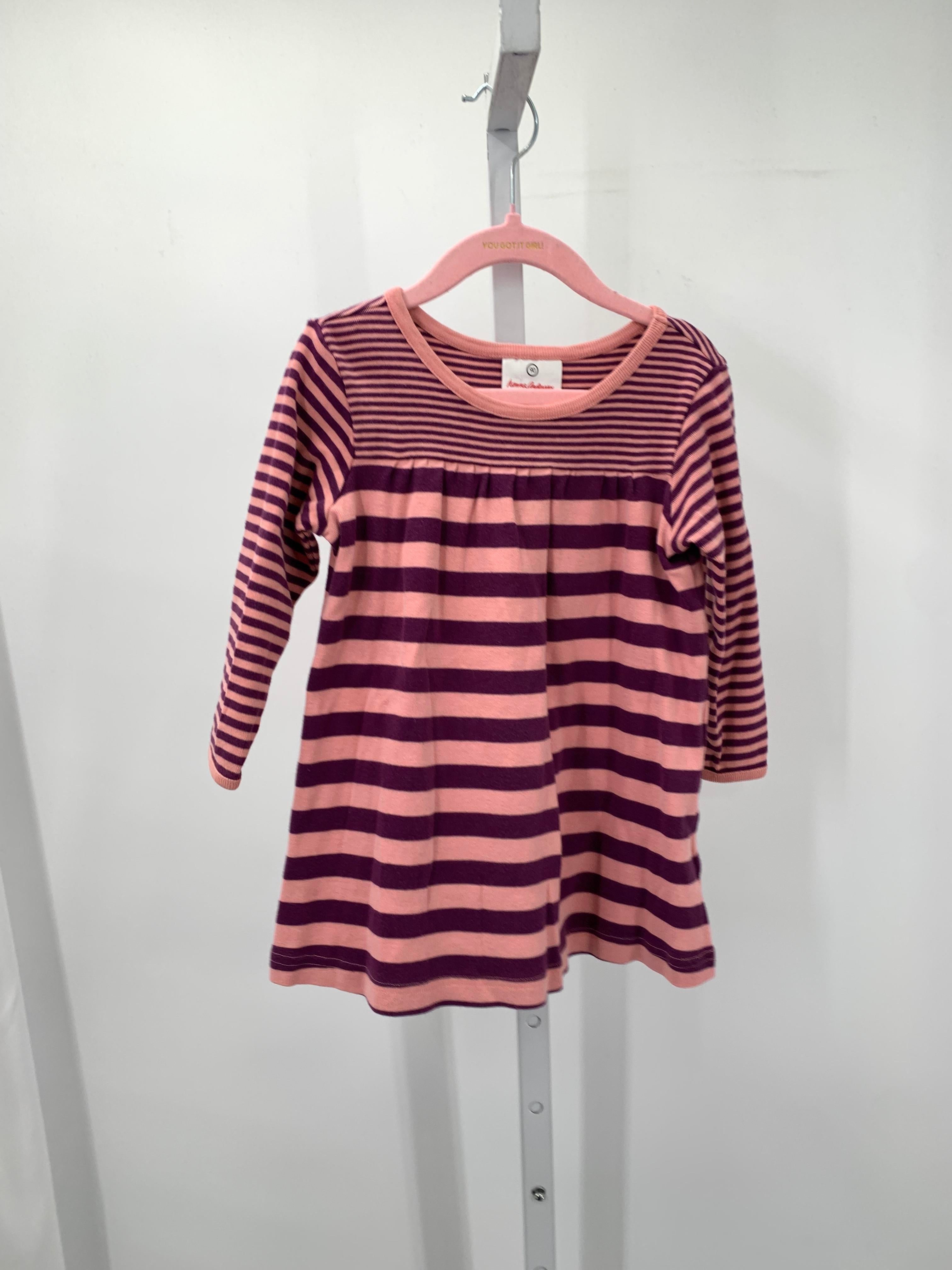 Hanna Anderson Size 3 Girls Long Sleeve Dress