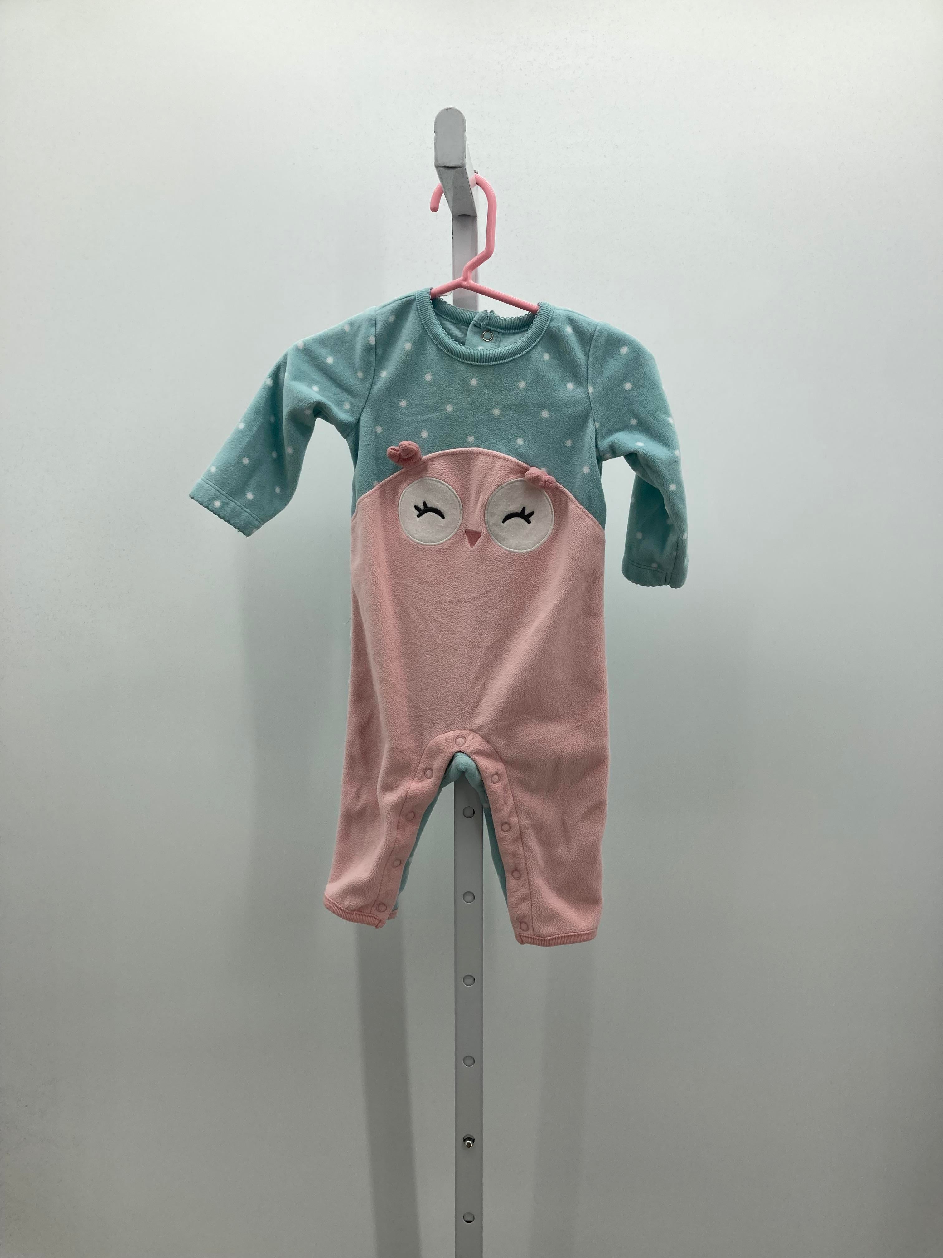 Carters Size 6 Months Girls Long Slv. Romper