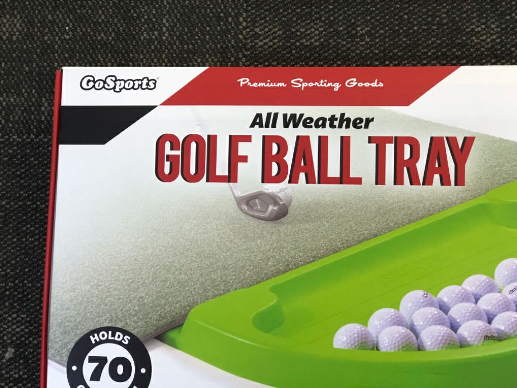 NIB GOLF BALL TRAY.