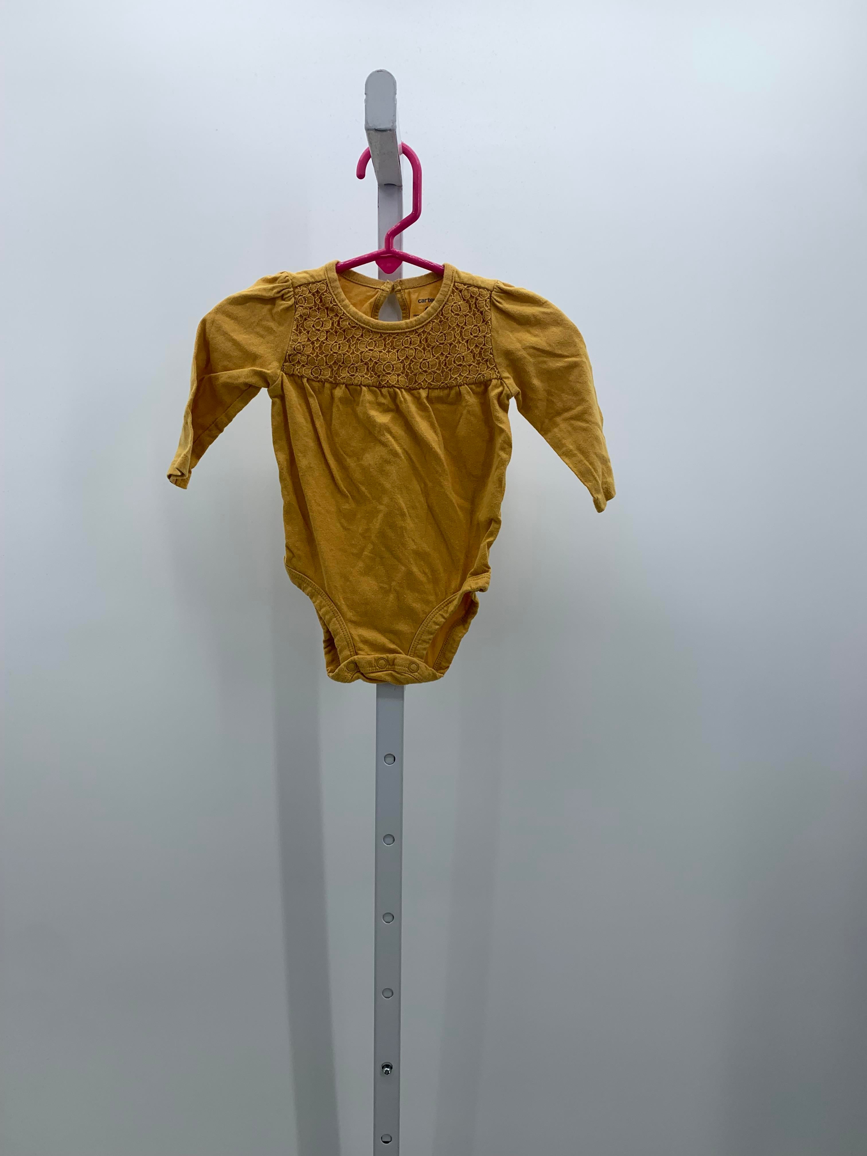 Carters Size 6 Months Girls Long Sleeve Shirt