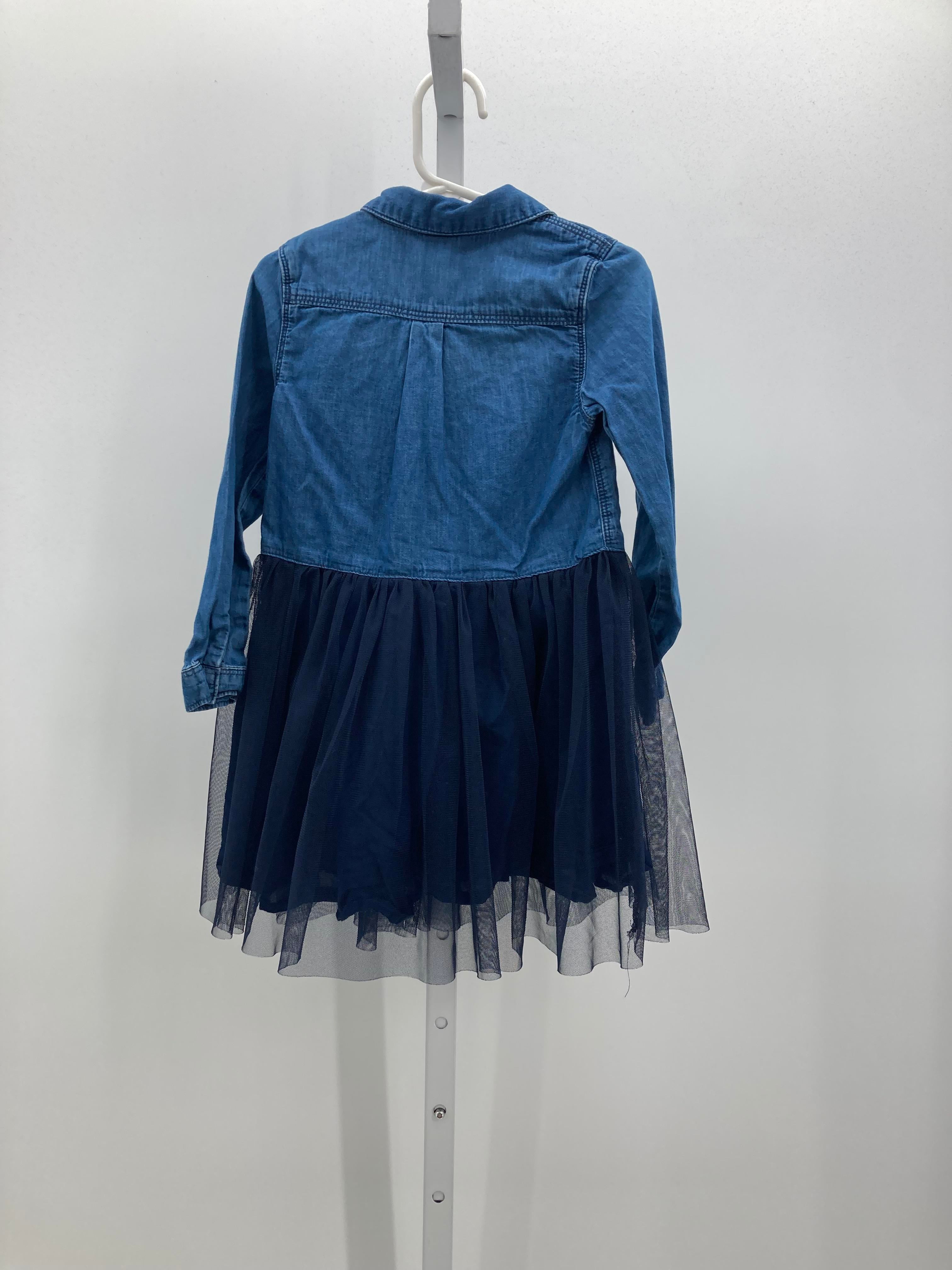 Osh Kosh Size 4T Girls Long Sleeve Dress