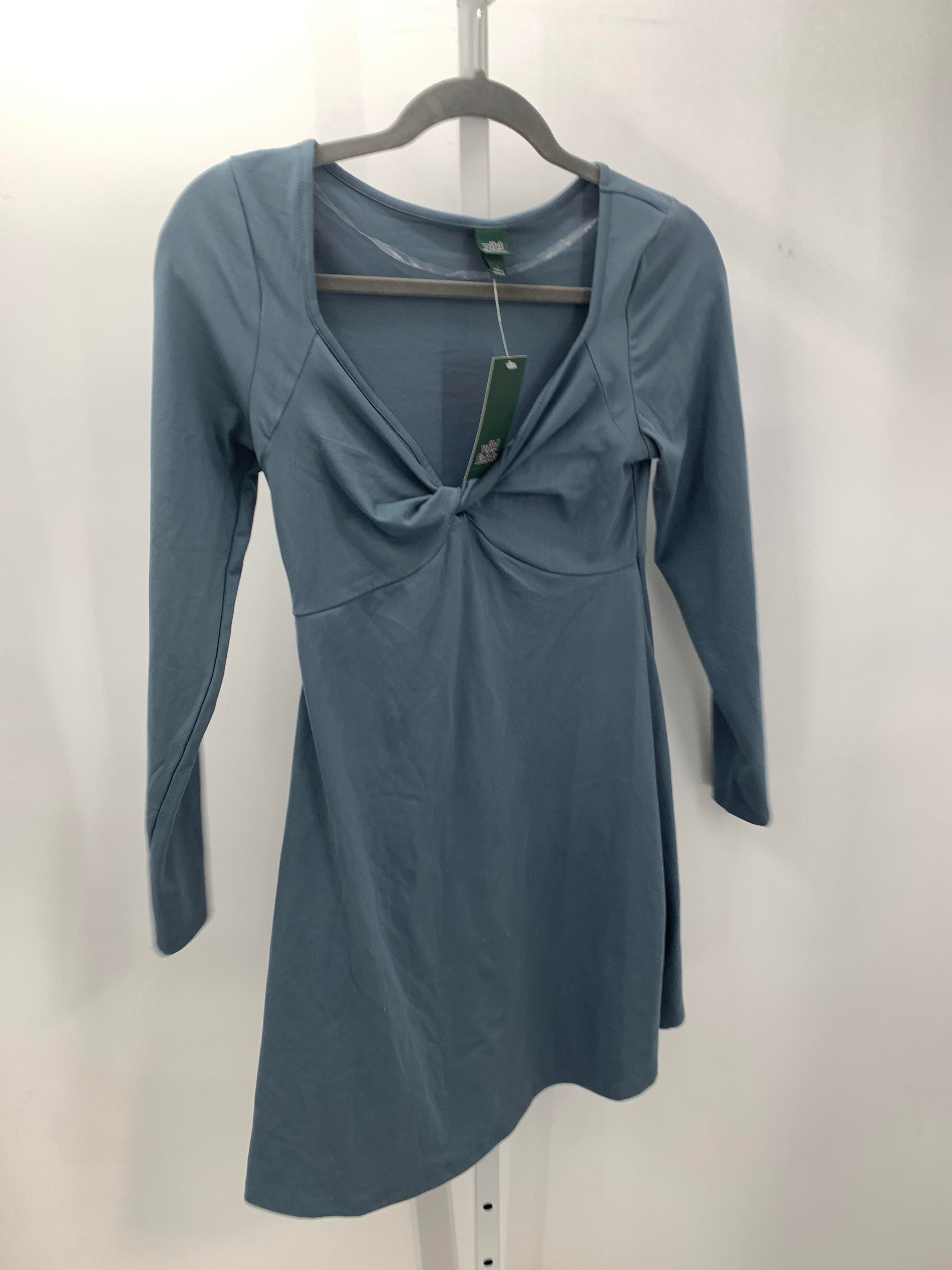 Wild Fable Size Large Juniors Long Sleeve Dress