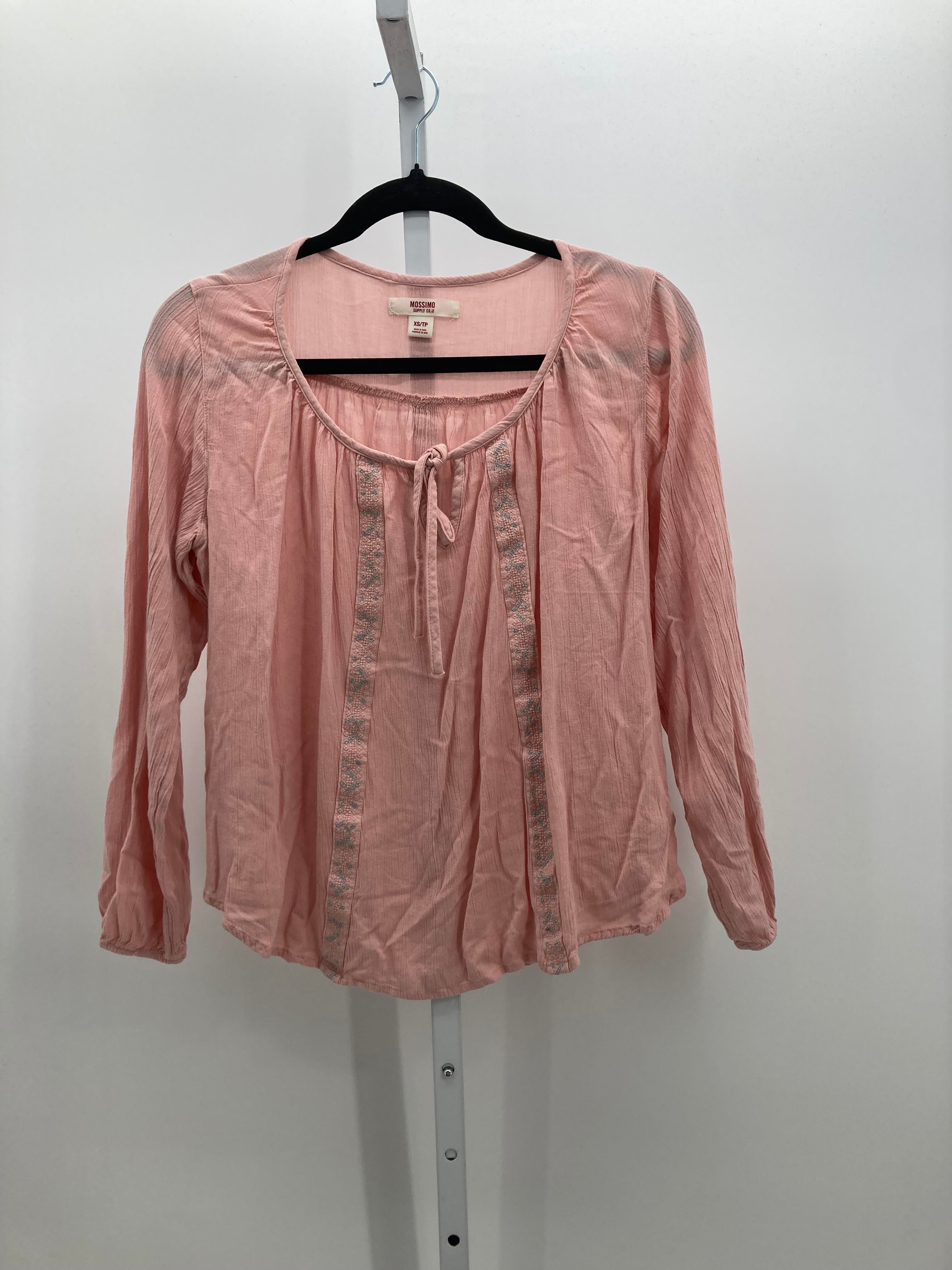 Mossimo Size X Small Misses Long Sleeve Shirt