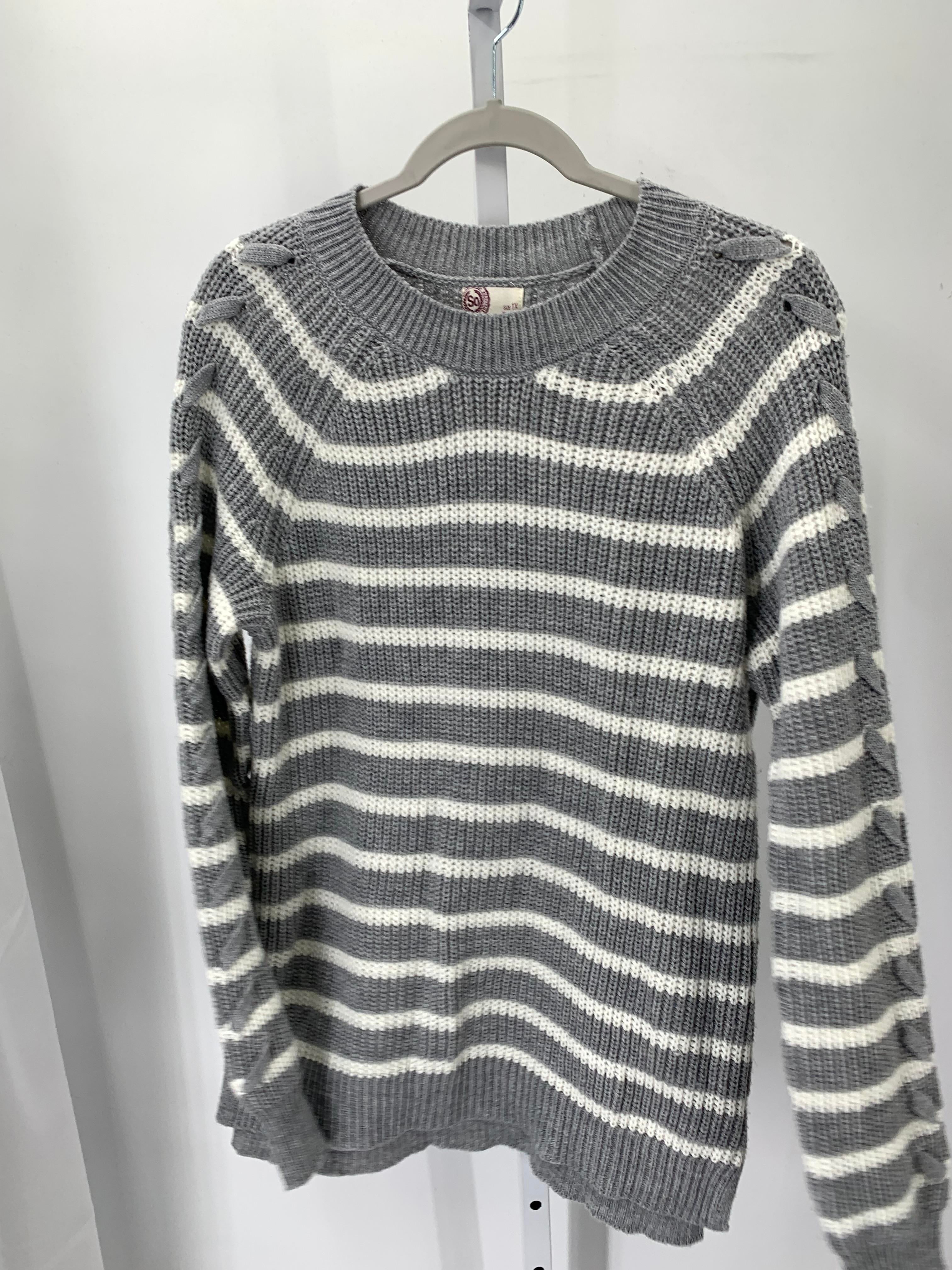 SO Size 1X Womens Long Slv Sweater