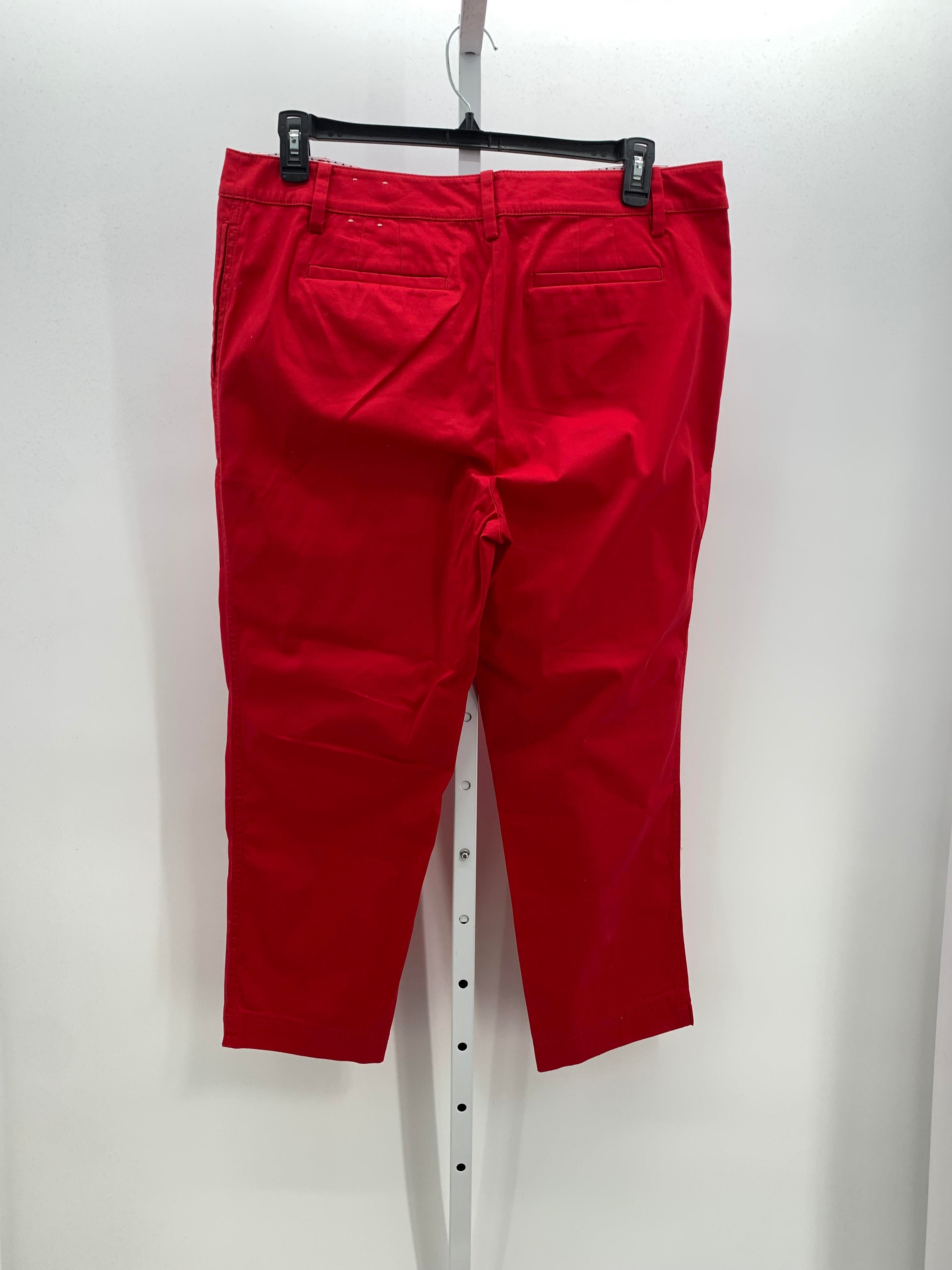 Talbots Size 16 Misses Cropped Pants