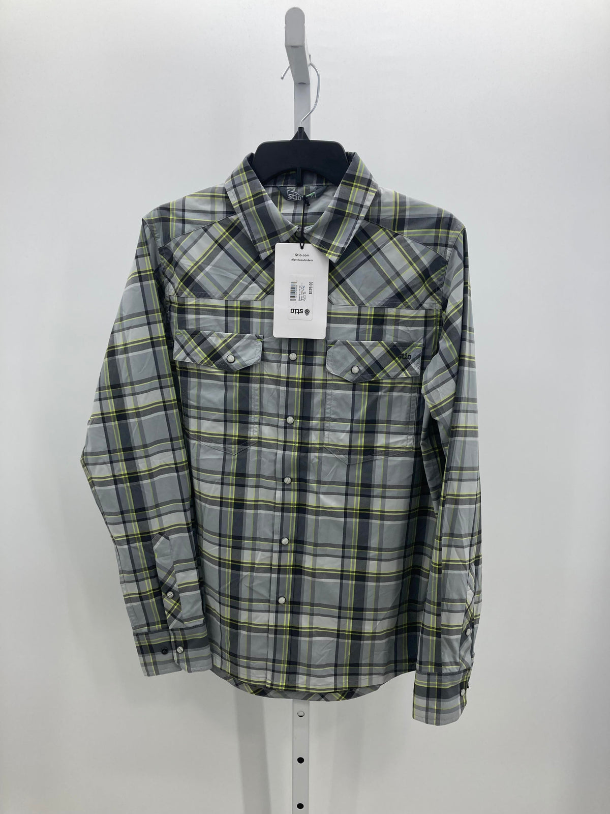 NEW YELLOW PLAID.