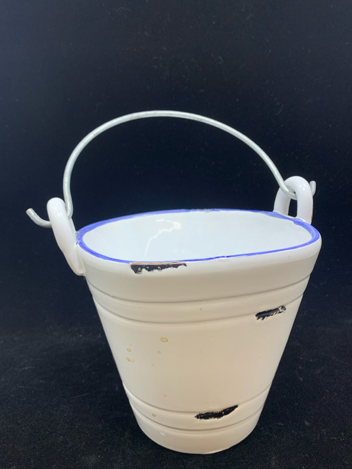 CERAMIC PAIL MADE IN ITALY.