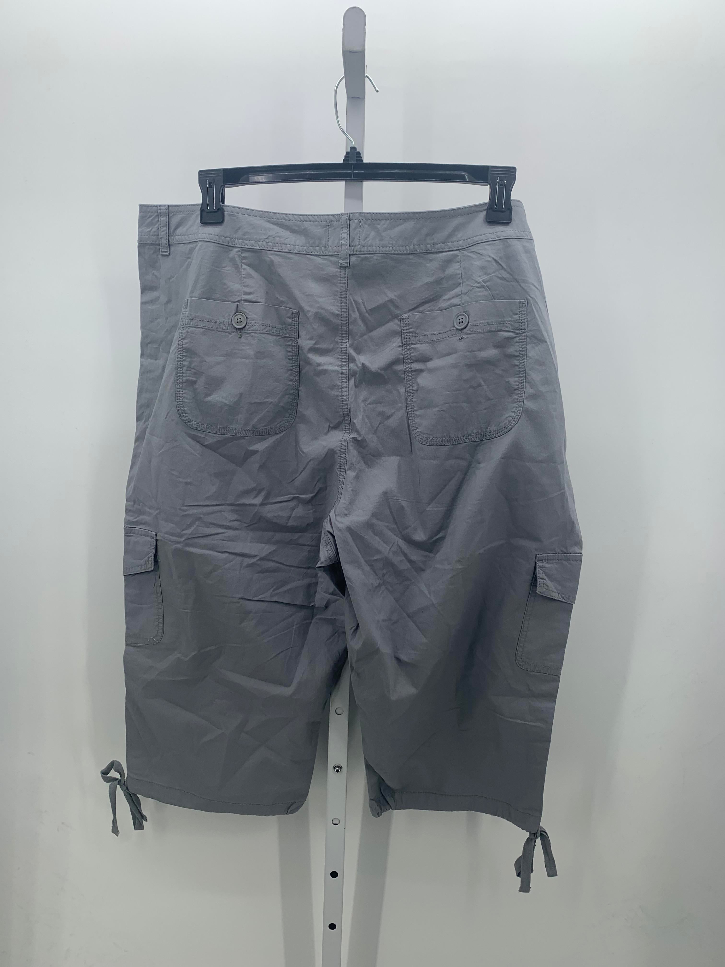 St. Johns Bay Size 22W Womens Capri Pants