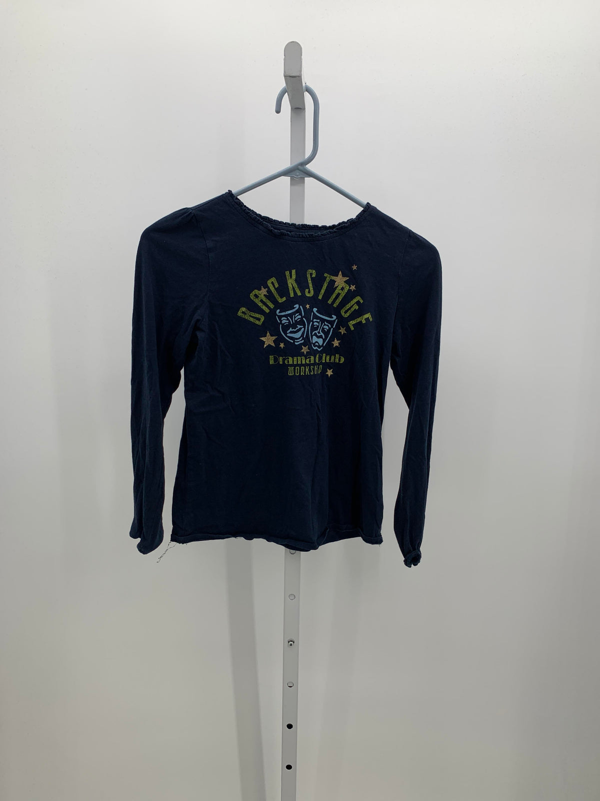 Lands End Size 10-12 Girls Long Sleeve Shirt
