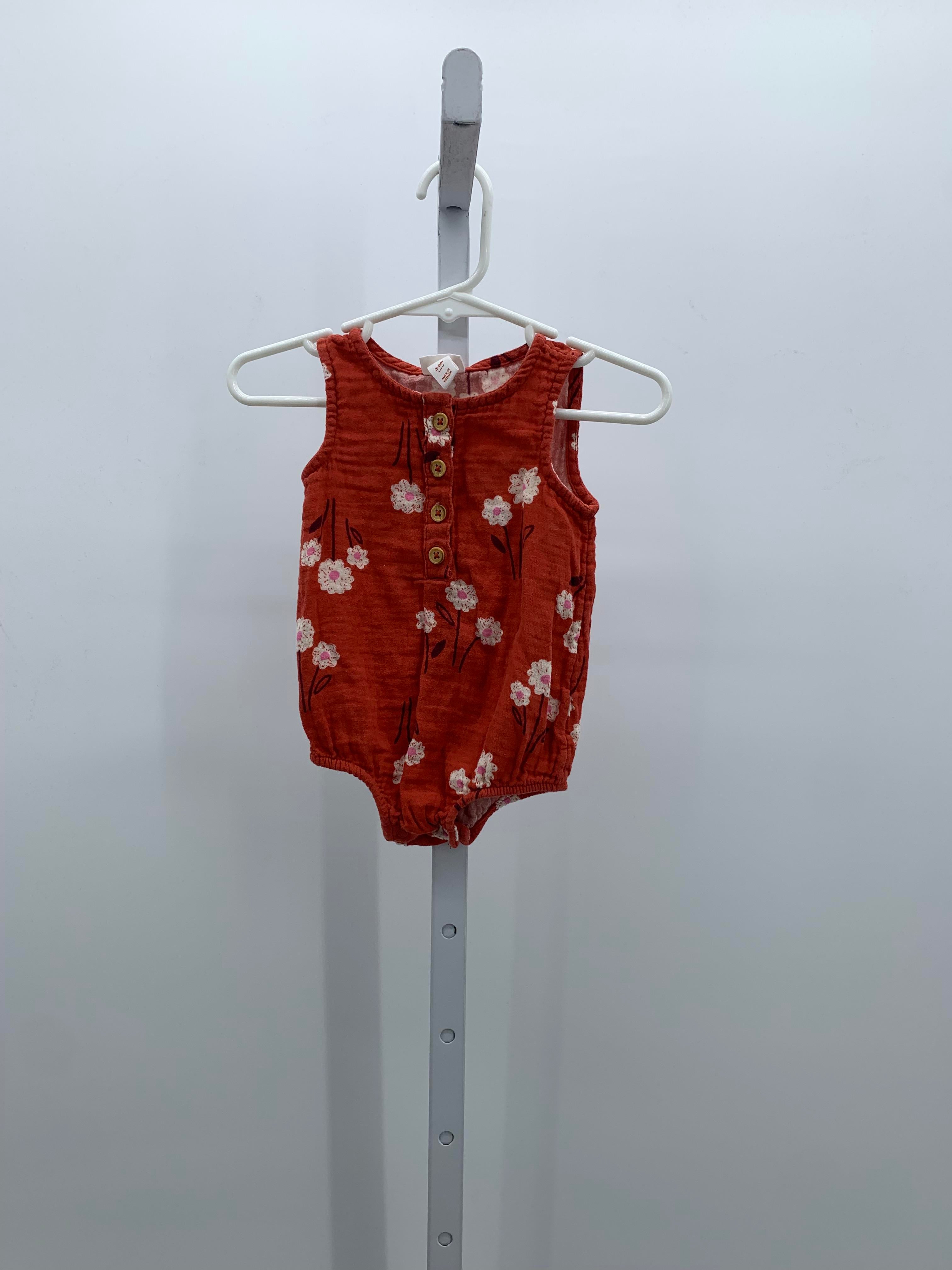 Cat & Jack Size 3-6 Months Girls Sleeveless Romper
