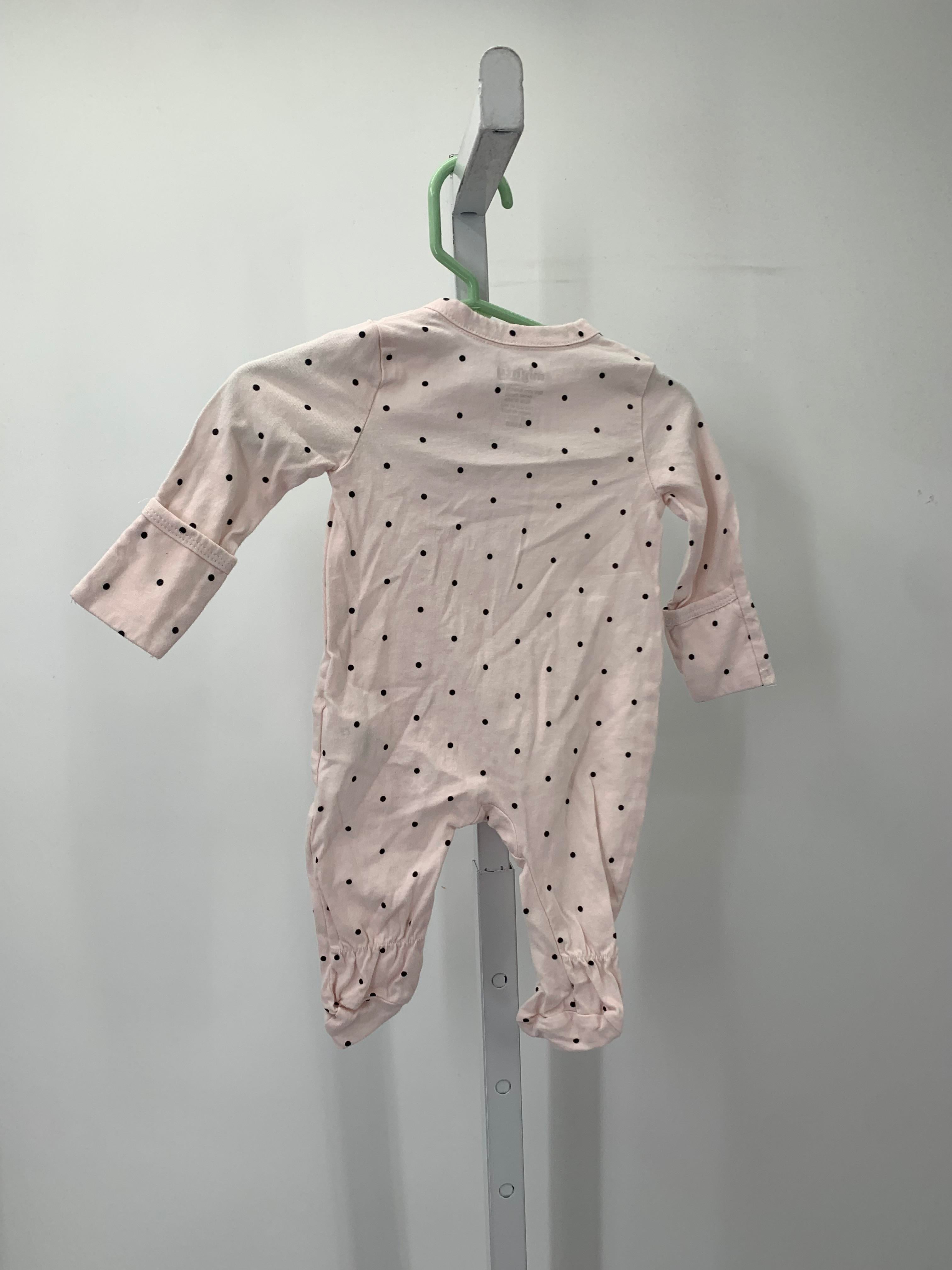 Size Newborn Girls Long Slv. Romper