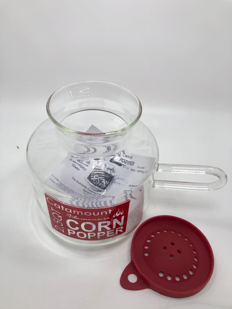 CATAMOUNT MICROWAVE POPCORN POPPER.