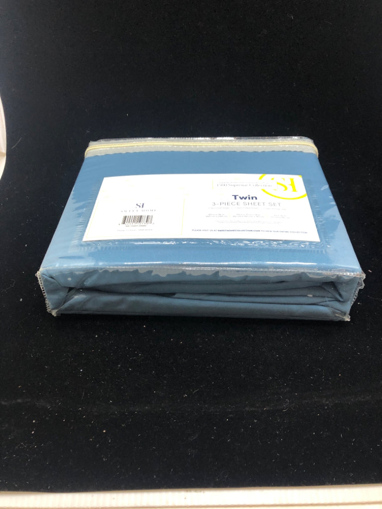 NIP BLUE TWIN SHEET SET