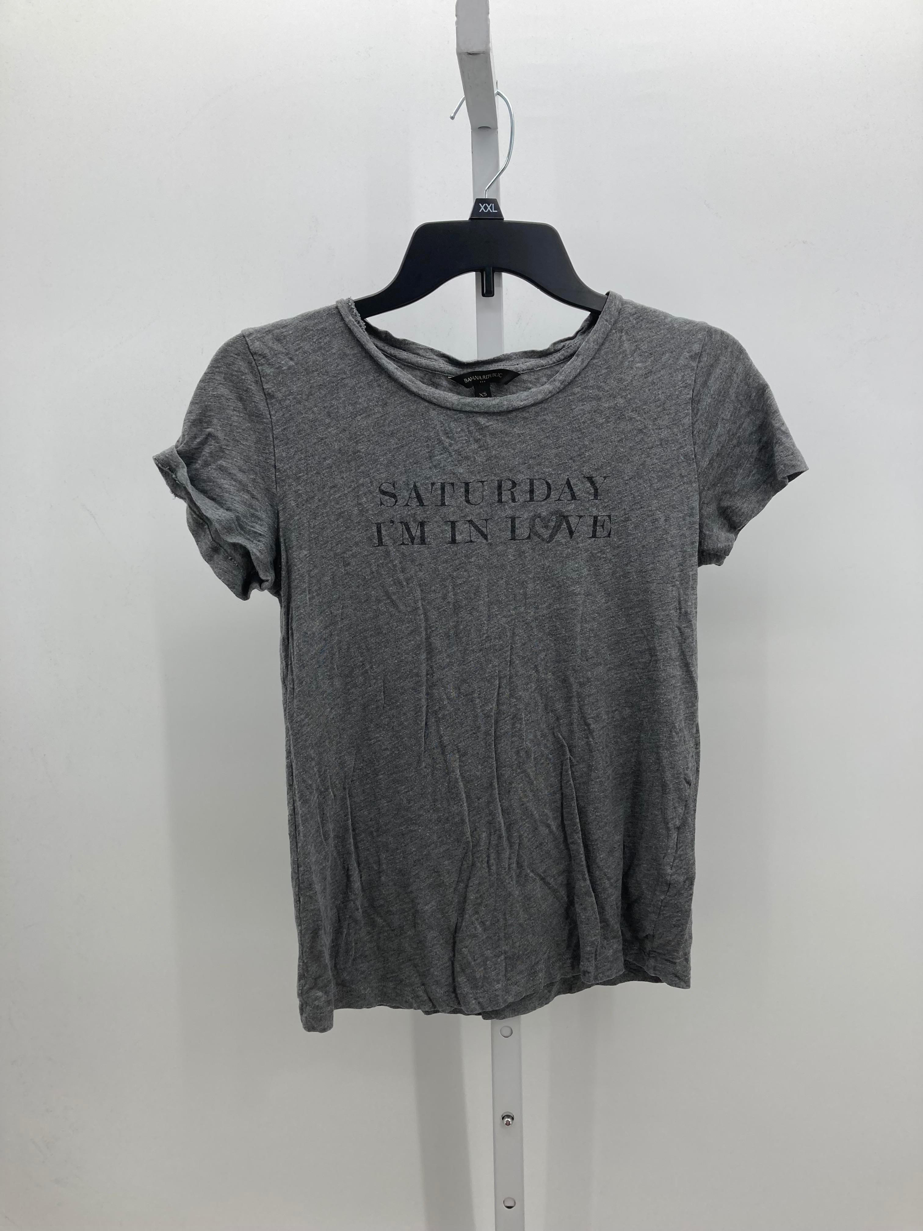 Banana Republic Size X Small Misses Short Sleeve Shirt