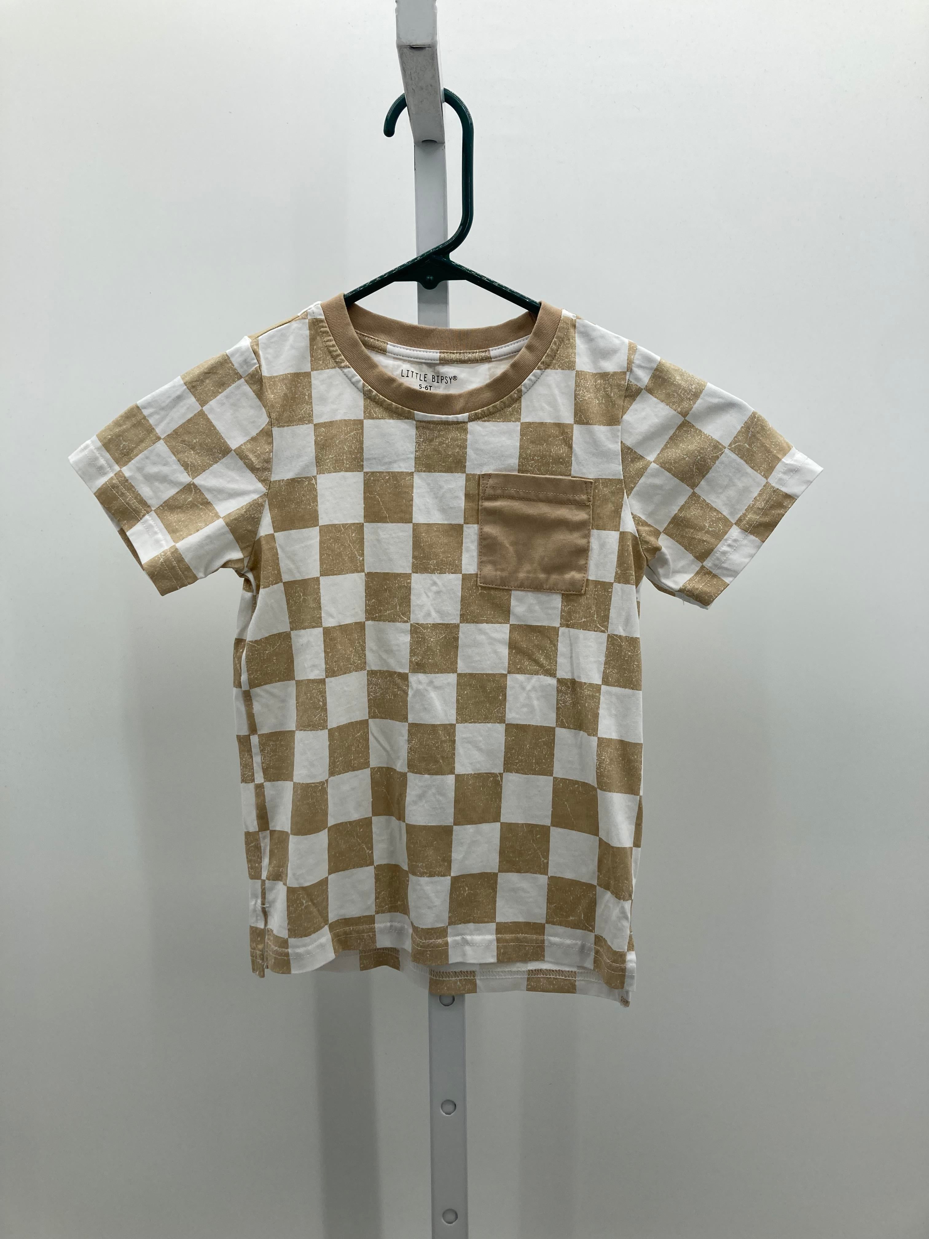 WHITE CHECKERED.