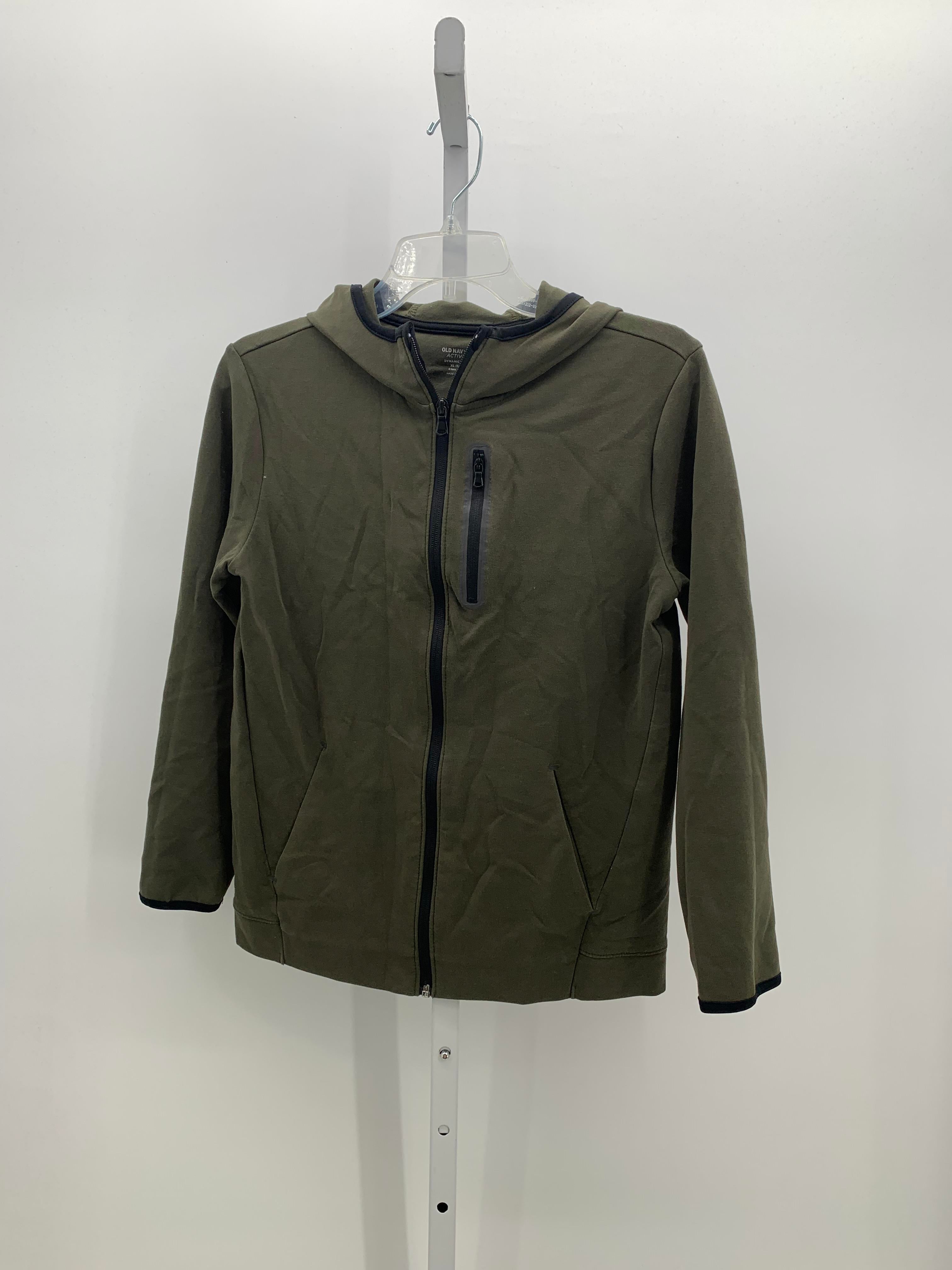 HOODED ZIP KNIT