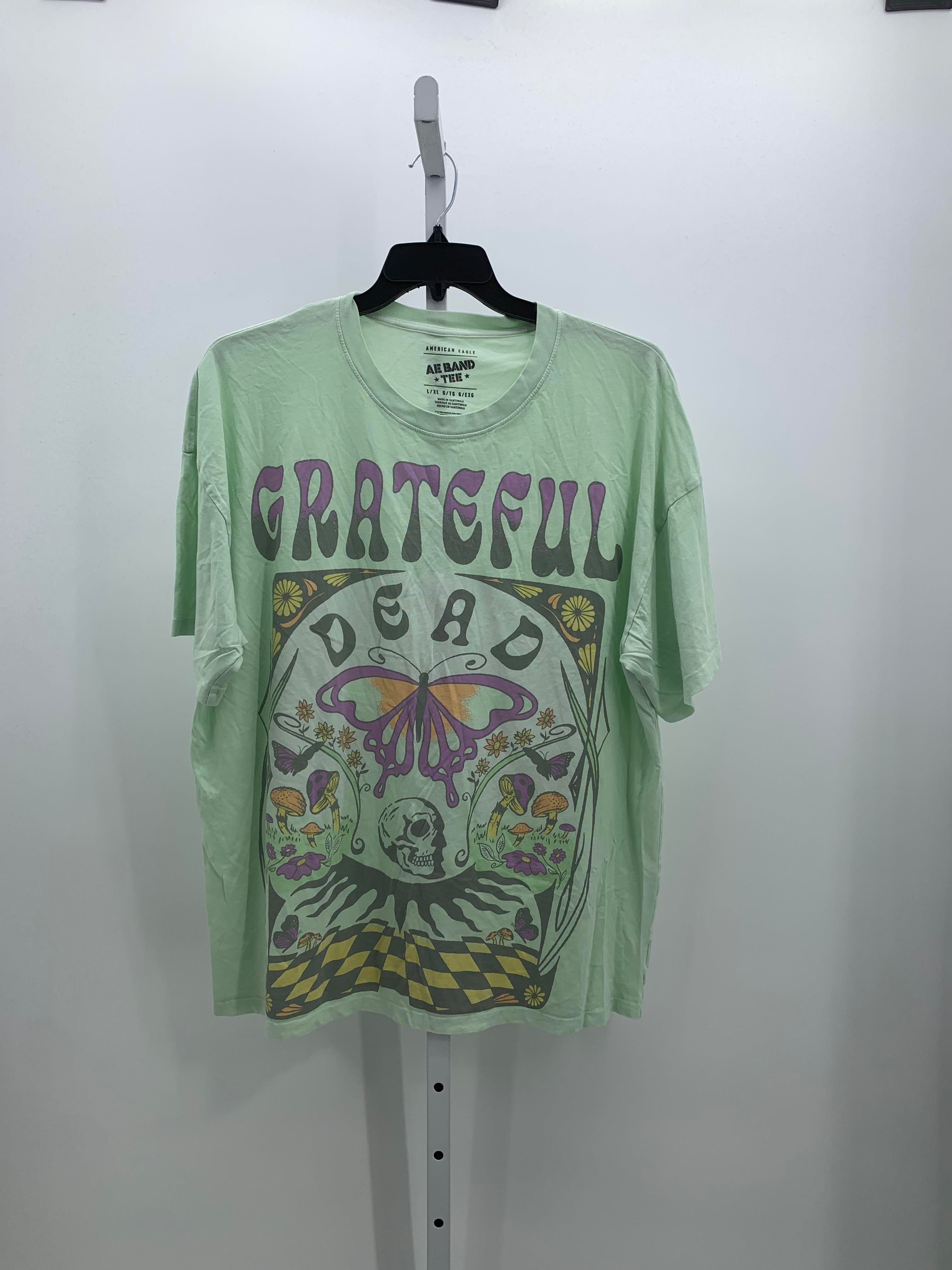 American Eagle Size Large Juniors Short Sleeve Shirt