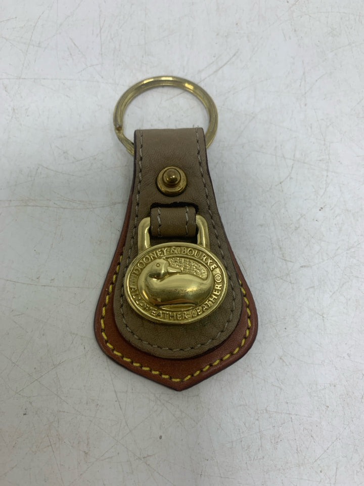 VTG Dooney & Bourke Leather Key Chain