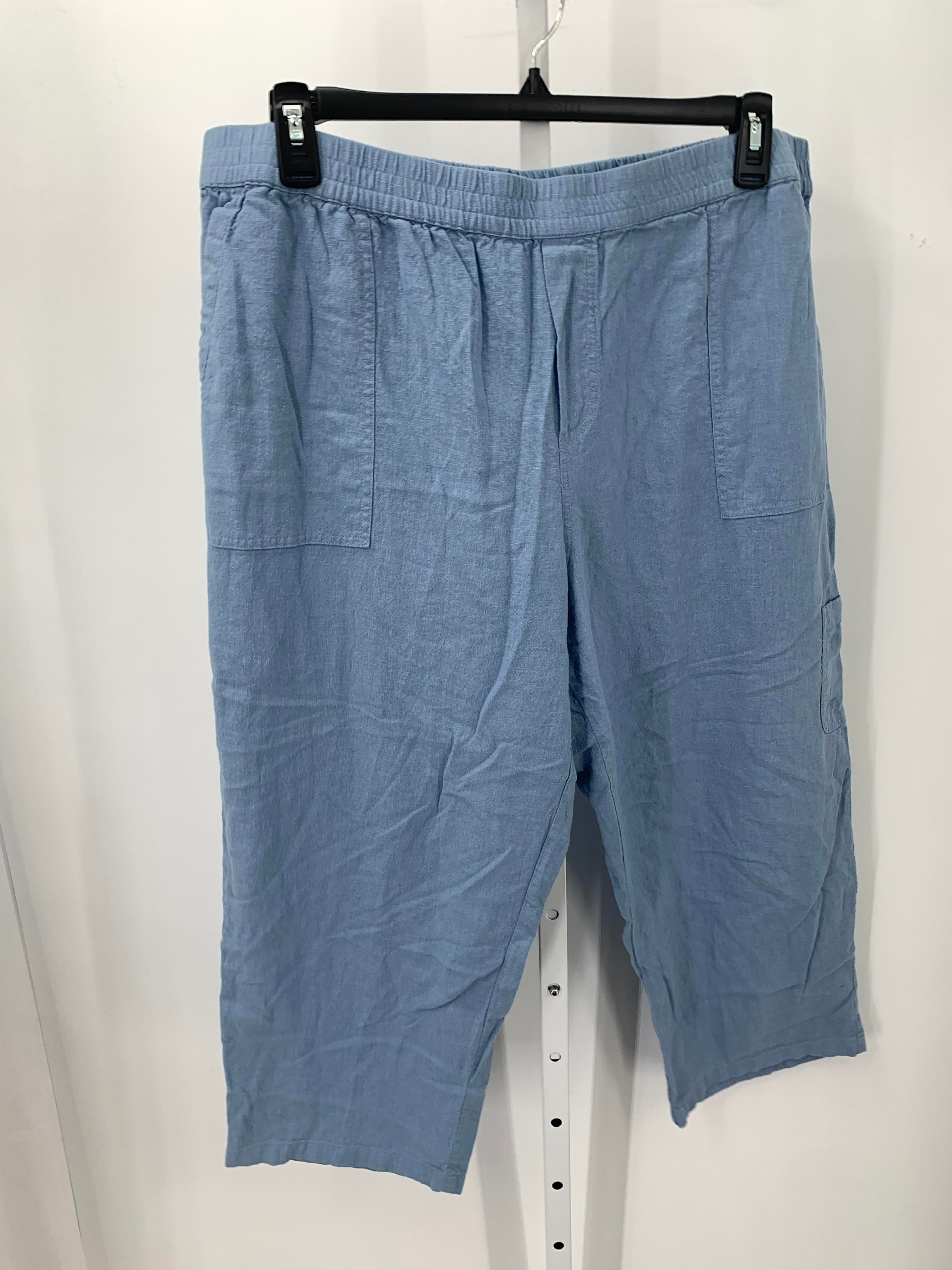 Susan Graver Size Extra Large Misses Cropped Pants