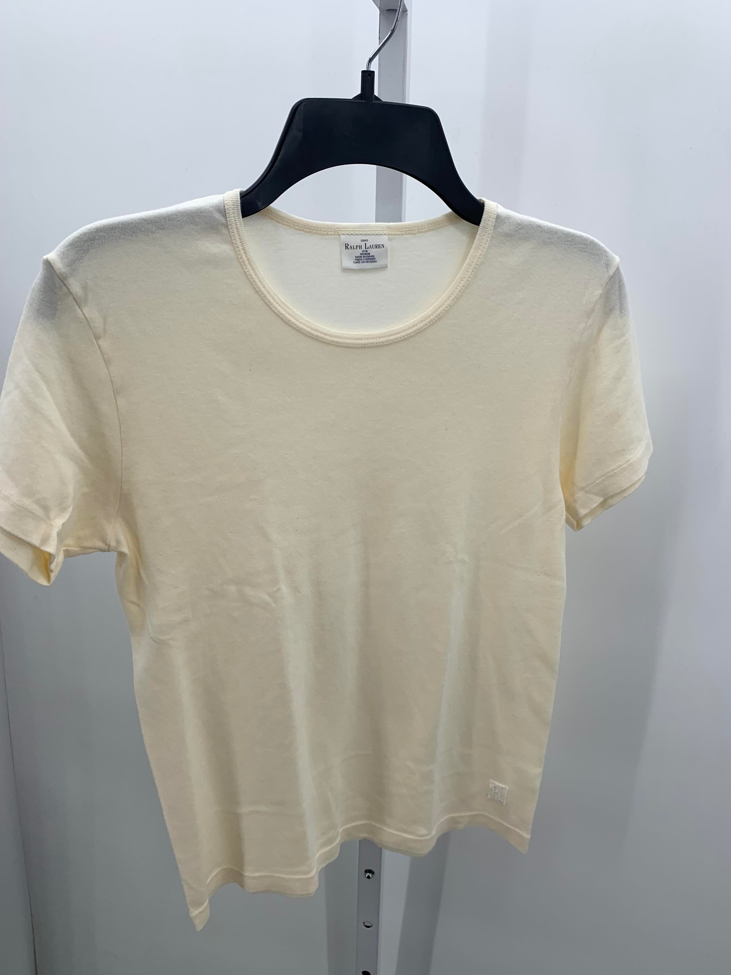 Ralph Lauren Size Medium Misses Short Sleeve Shirt