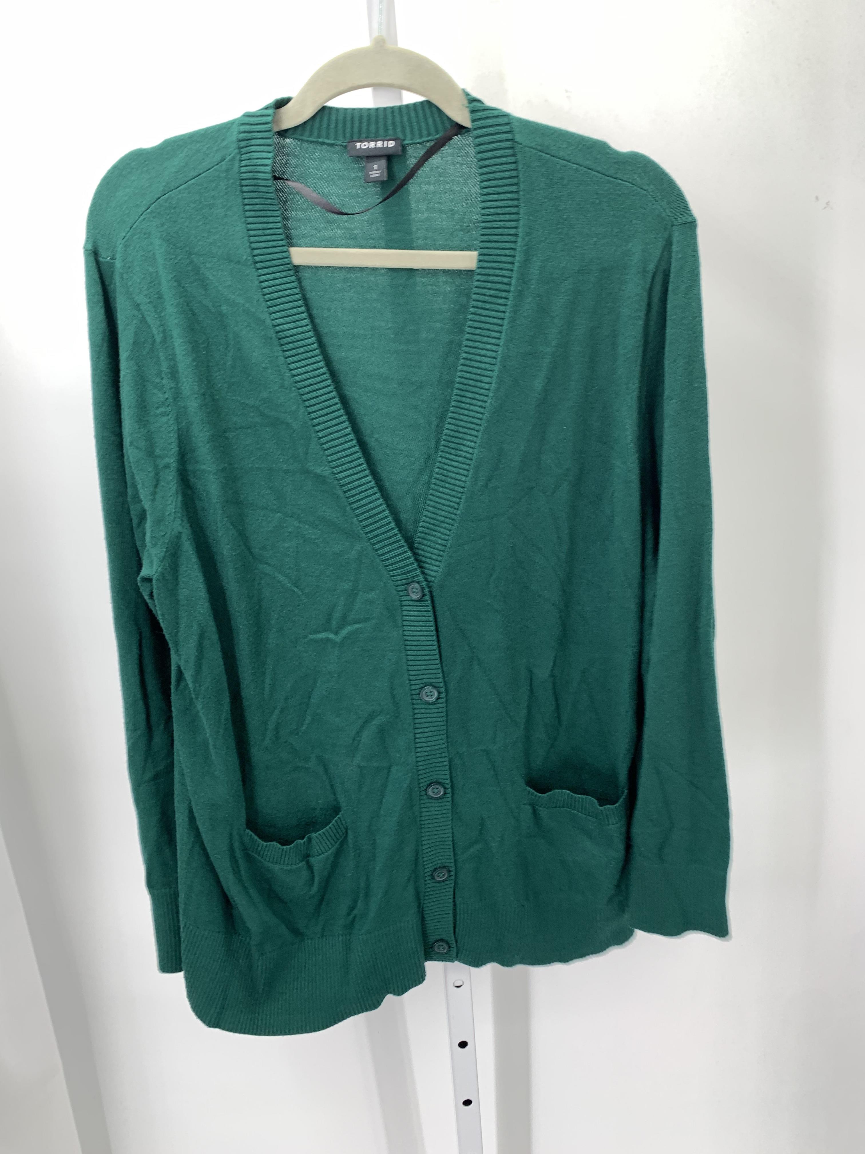 Torrid Size 1X Womens Long Slv Sweater
