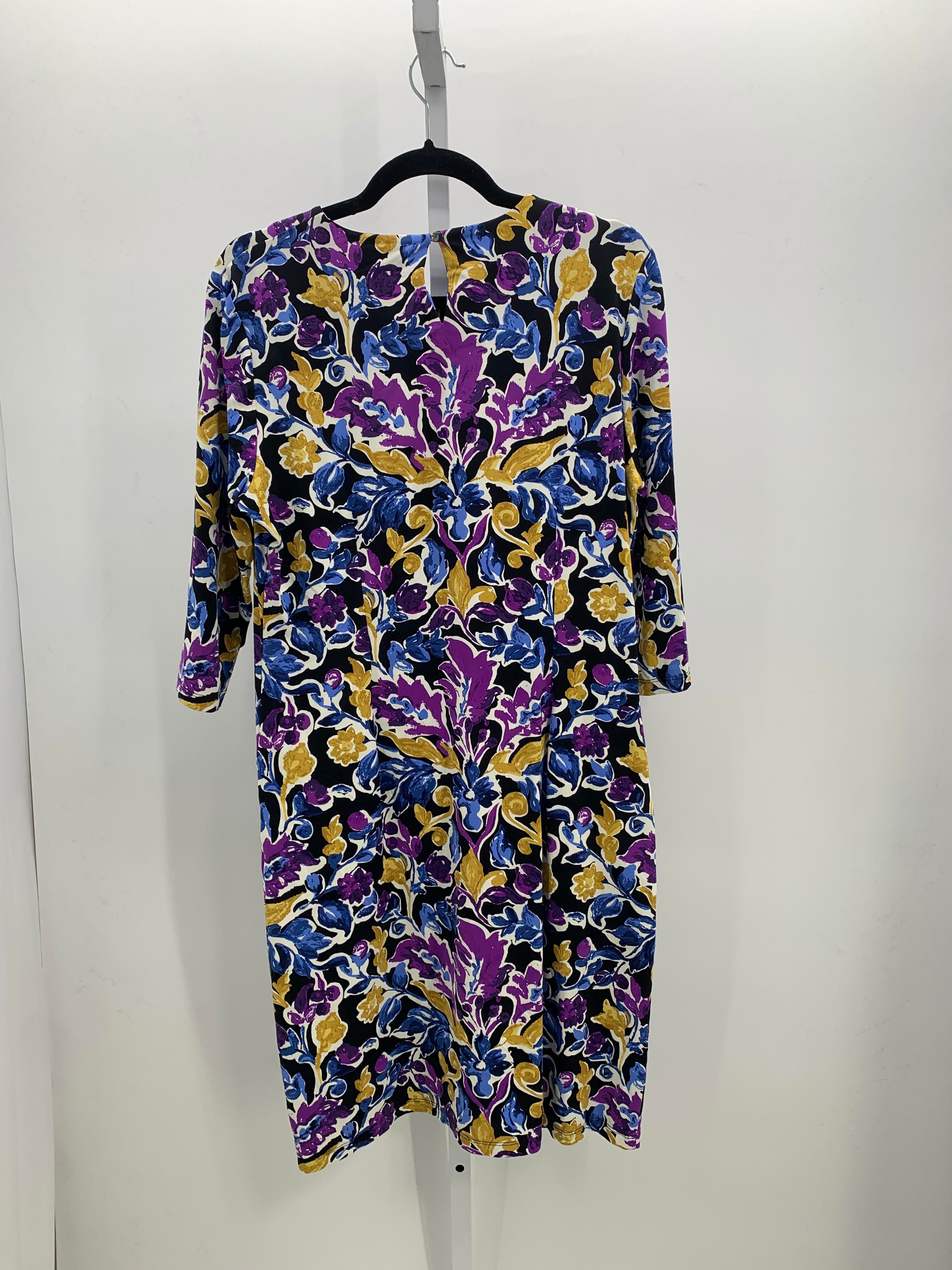 Size Extra Large Misses 3/4 Sleeve Dress