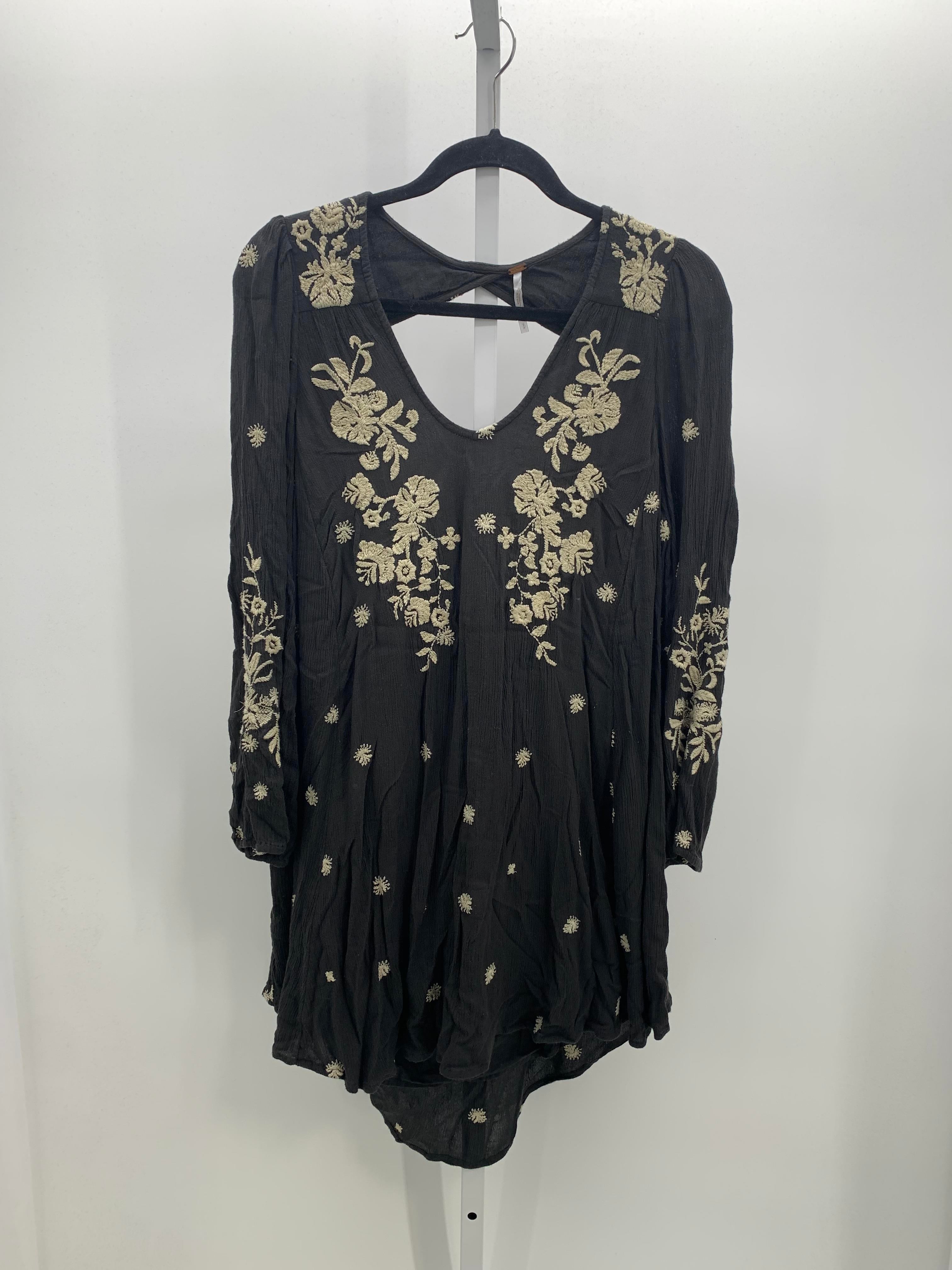 Free People Size Small Misses Long Sleeve Dress