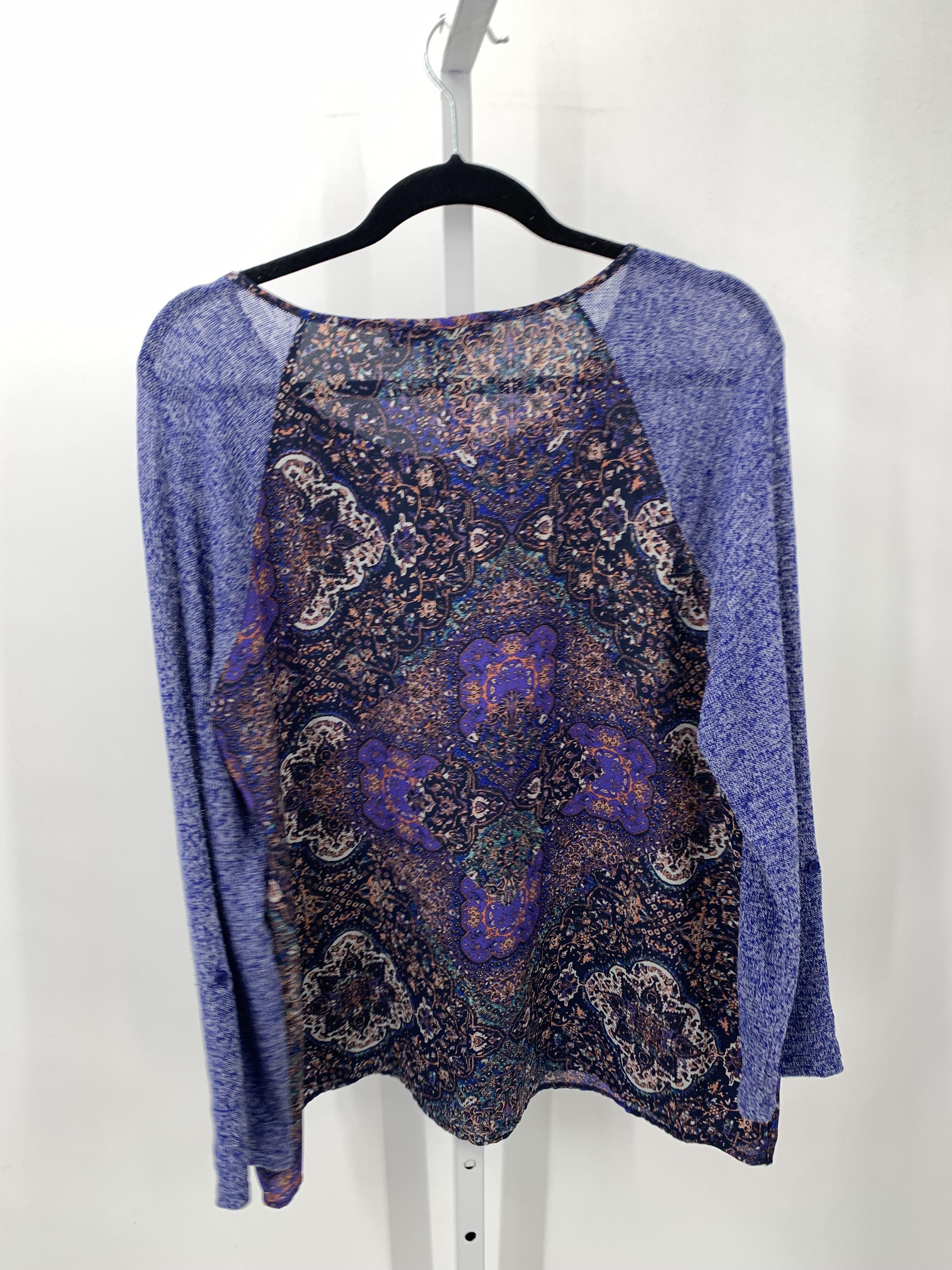 Gloria Vanderbilt Size Large Misses Long Slv Sweater