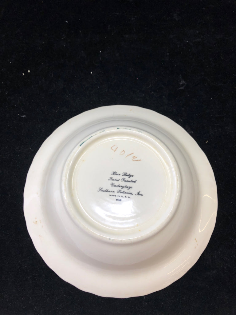 VTG SUNFLOWER BOWL - BLUE RIDGE.