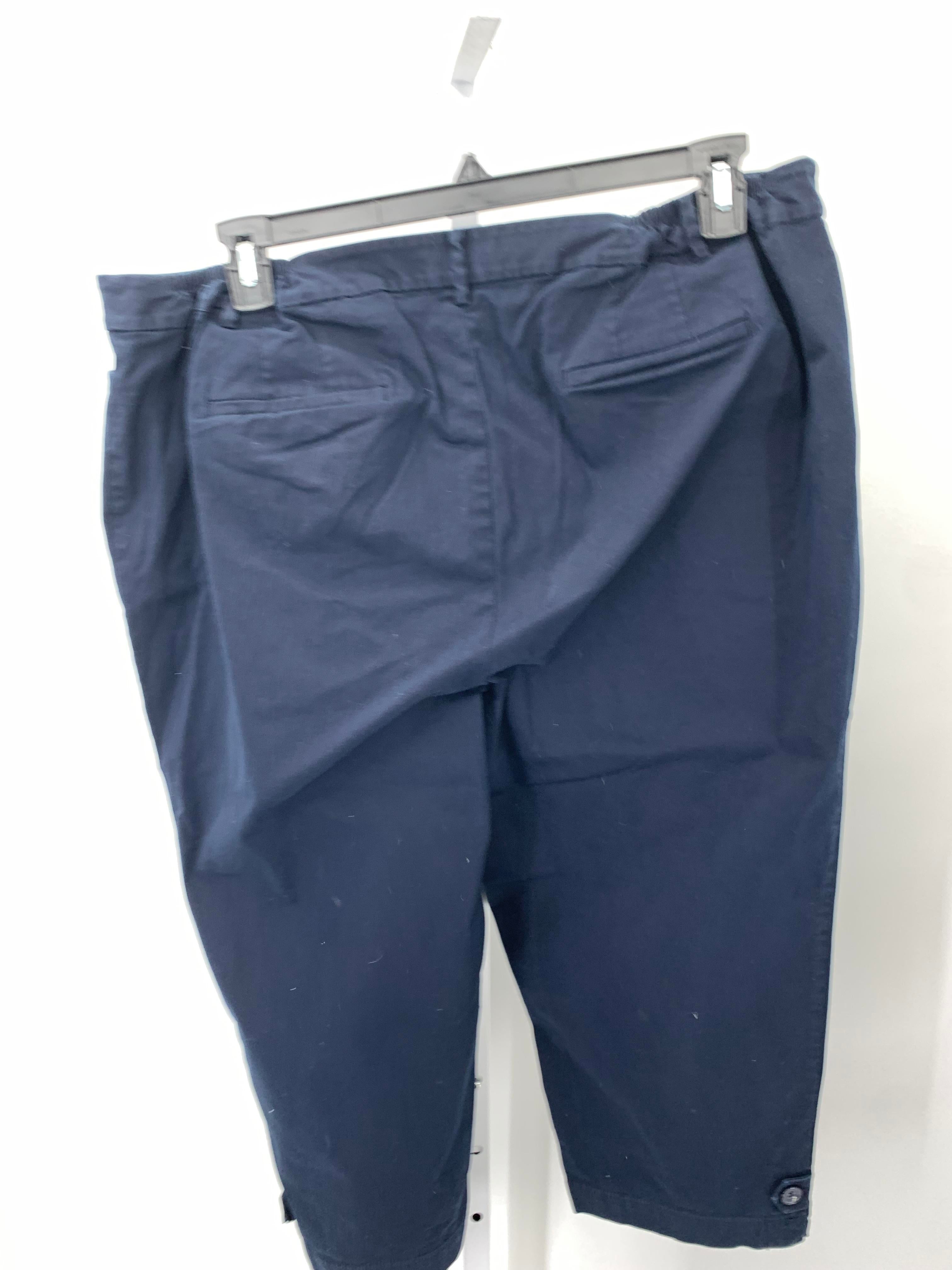 Talbots Size 20W Womens Capri Pants