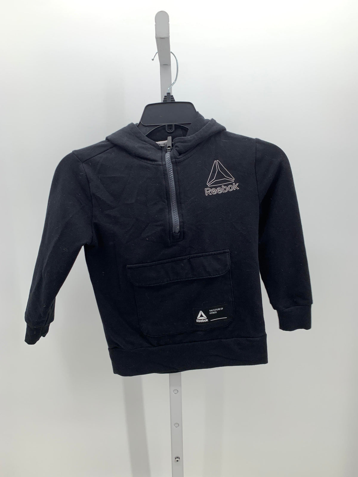 HOODED PARTIAL ZIP