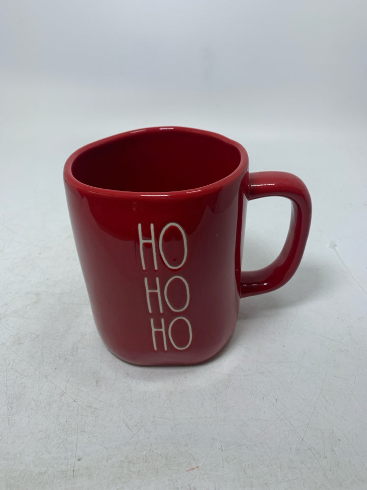 RED REA DUNN HO HO HO MUG.