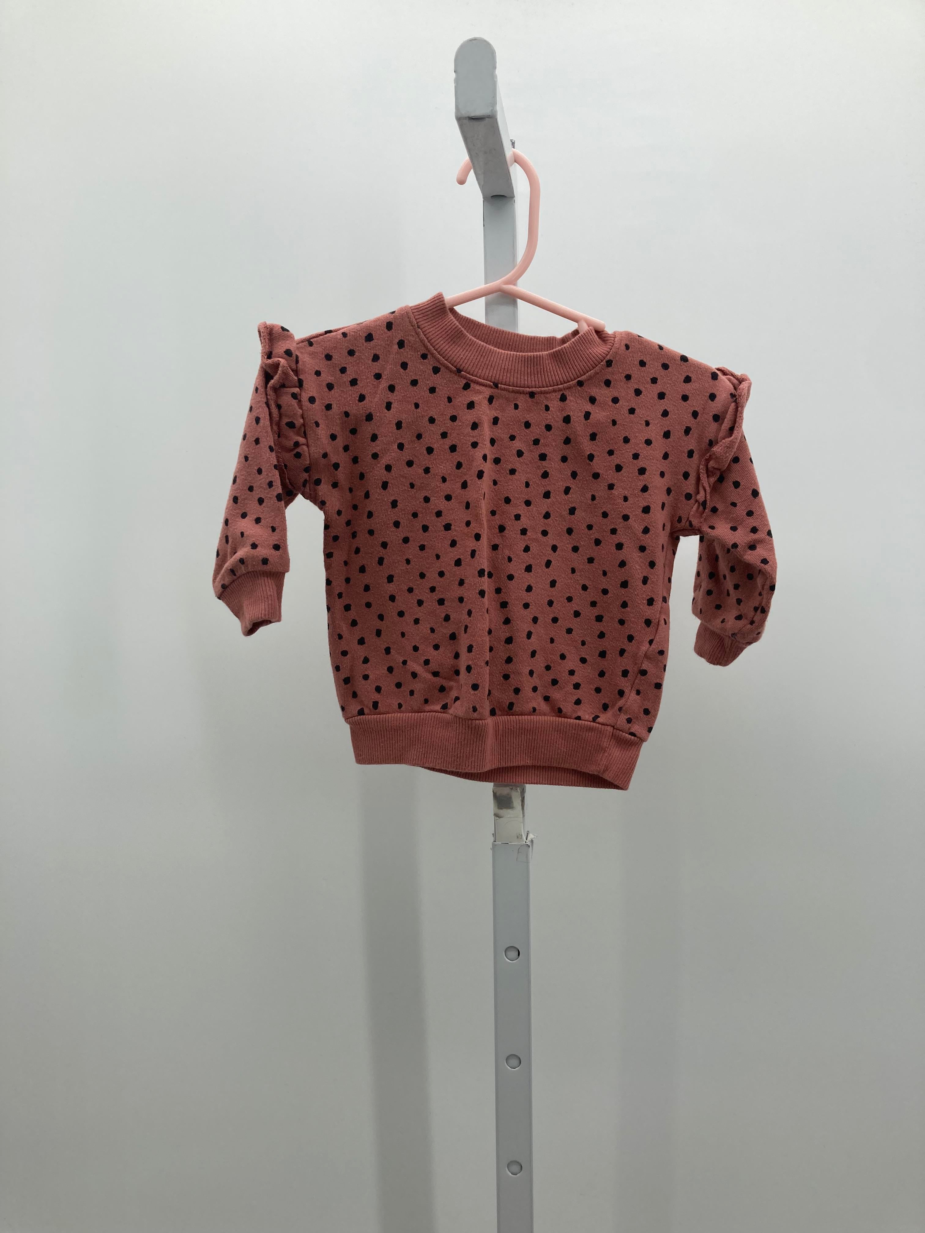 Size 12 Months Girls Long Sleeve Shirt