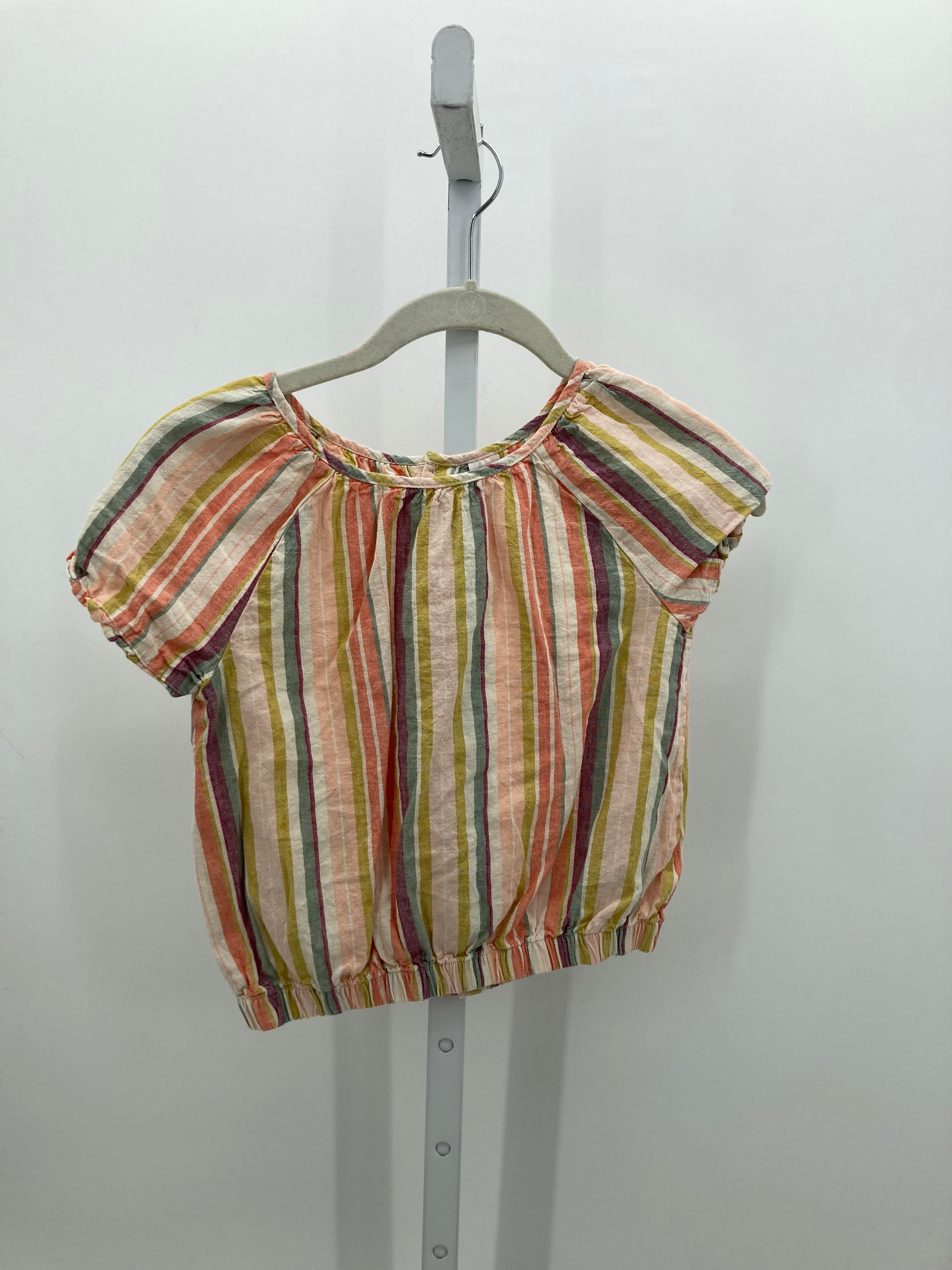 Carters Size 7 Girls Short Sleeve Shirt