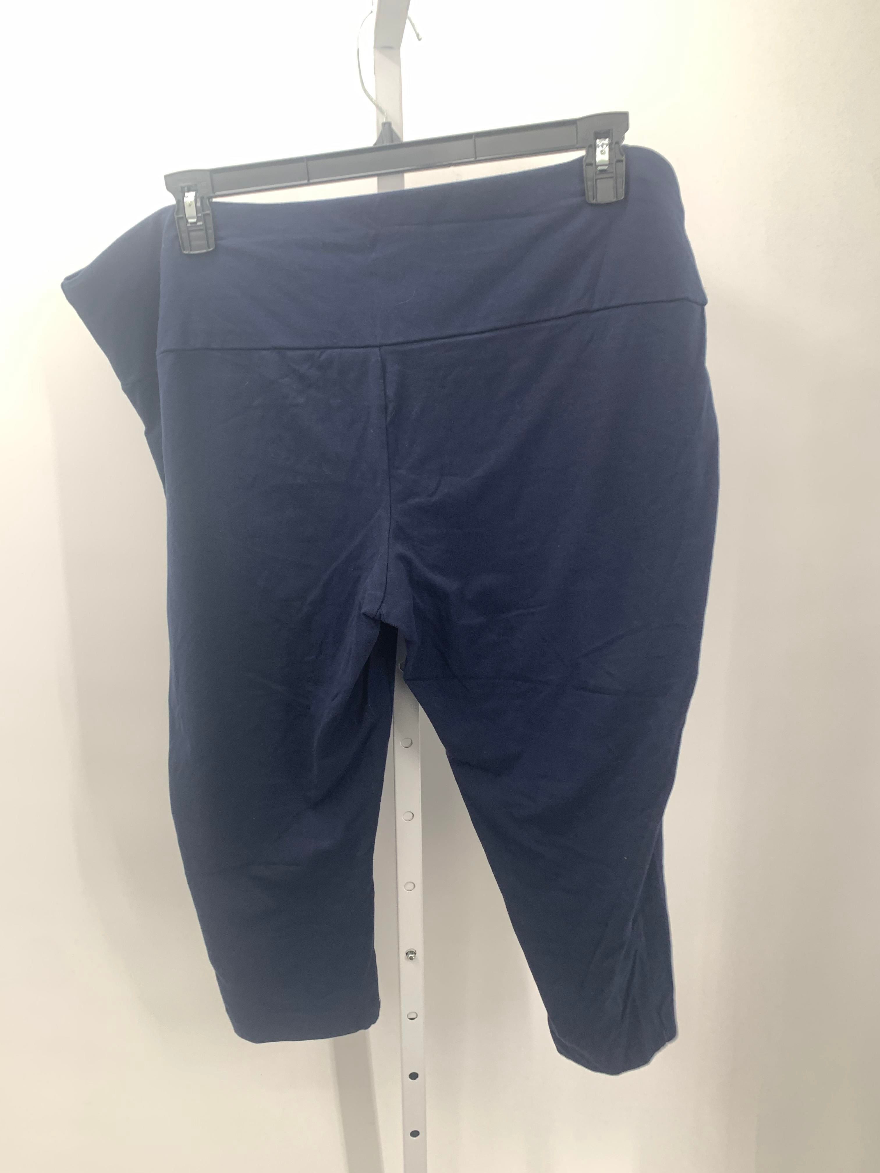 Terra & Sky Size 3X Womens Capri Pants