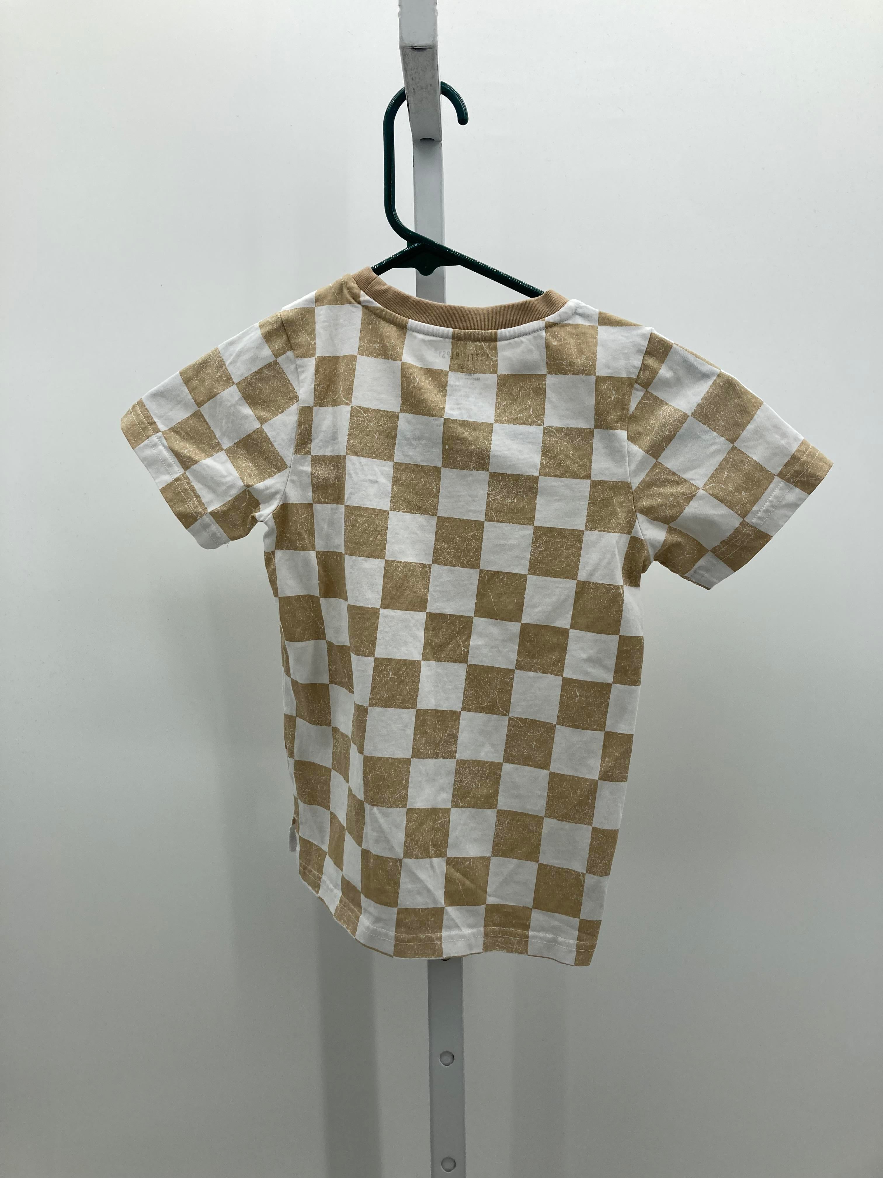 WHITE CHECKERED.