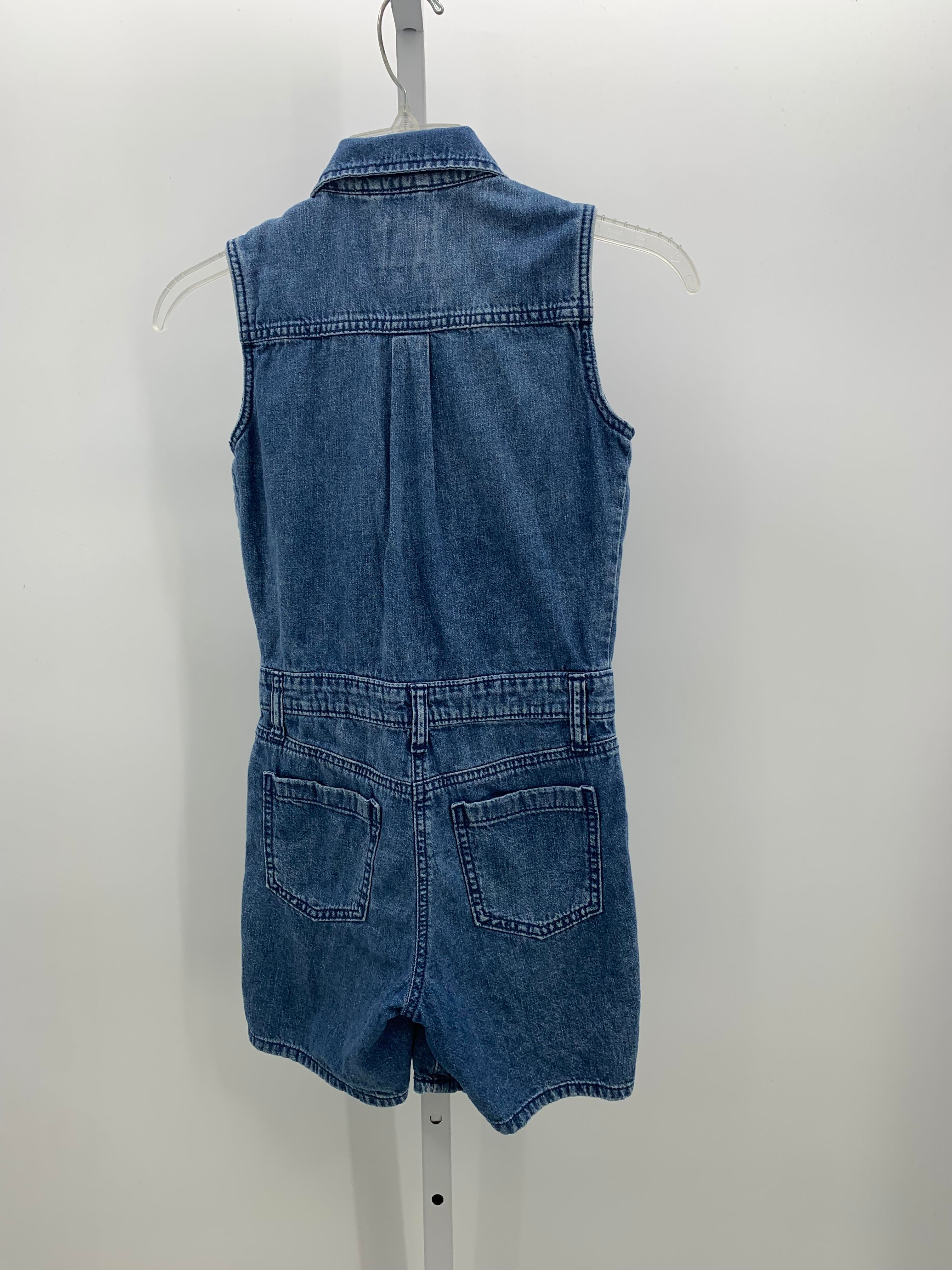Gap Denim Size 8 Girls Sleeveless Romper