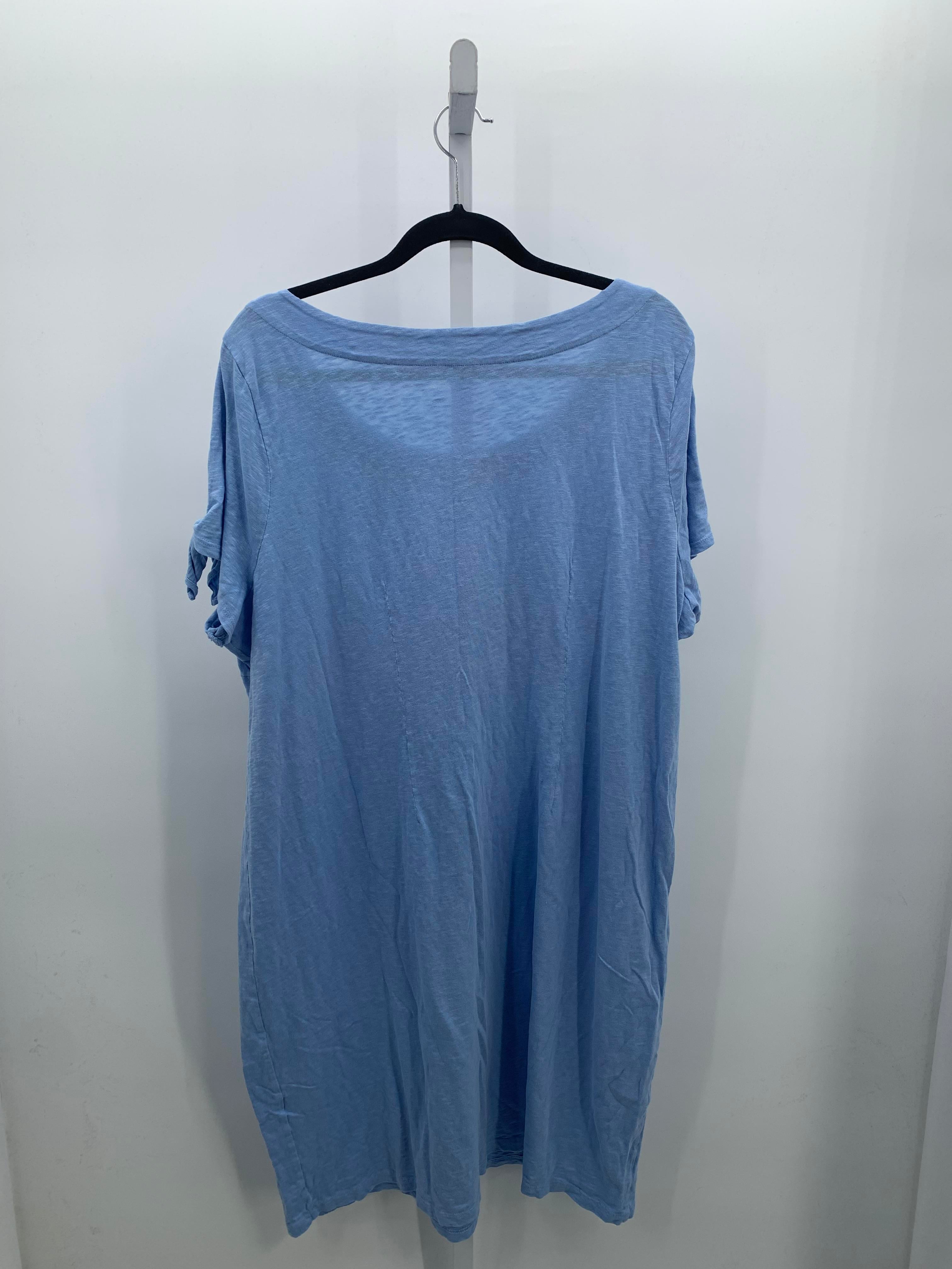 Talbots Size 2X Womens Short Sleeve Dress