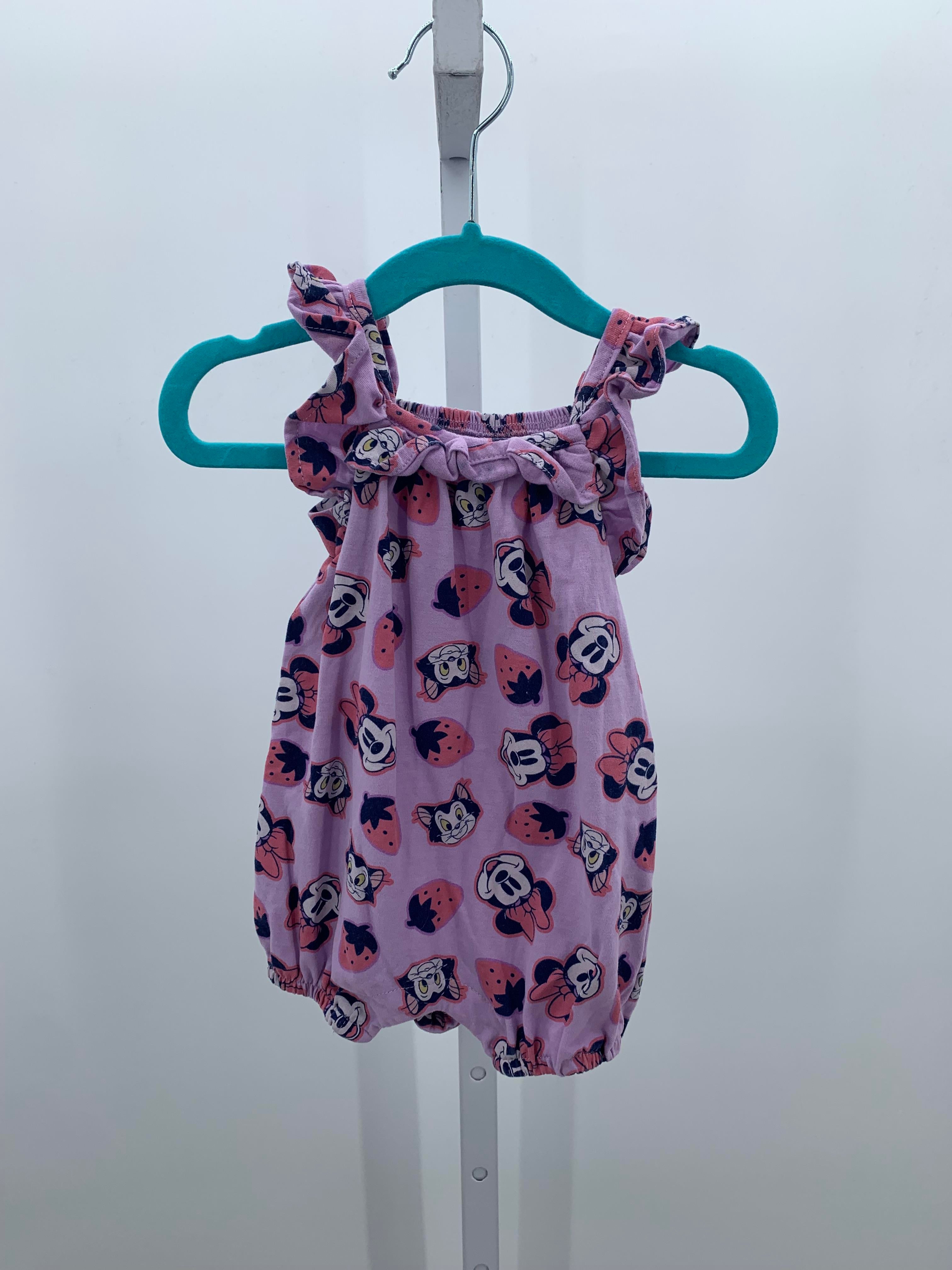 Disney Baby Size 3-6 Months Girls Sleeveless Romper