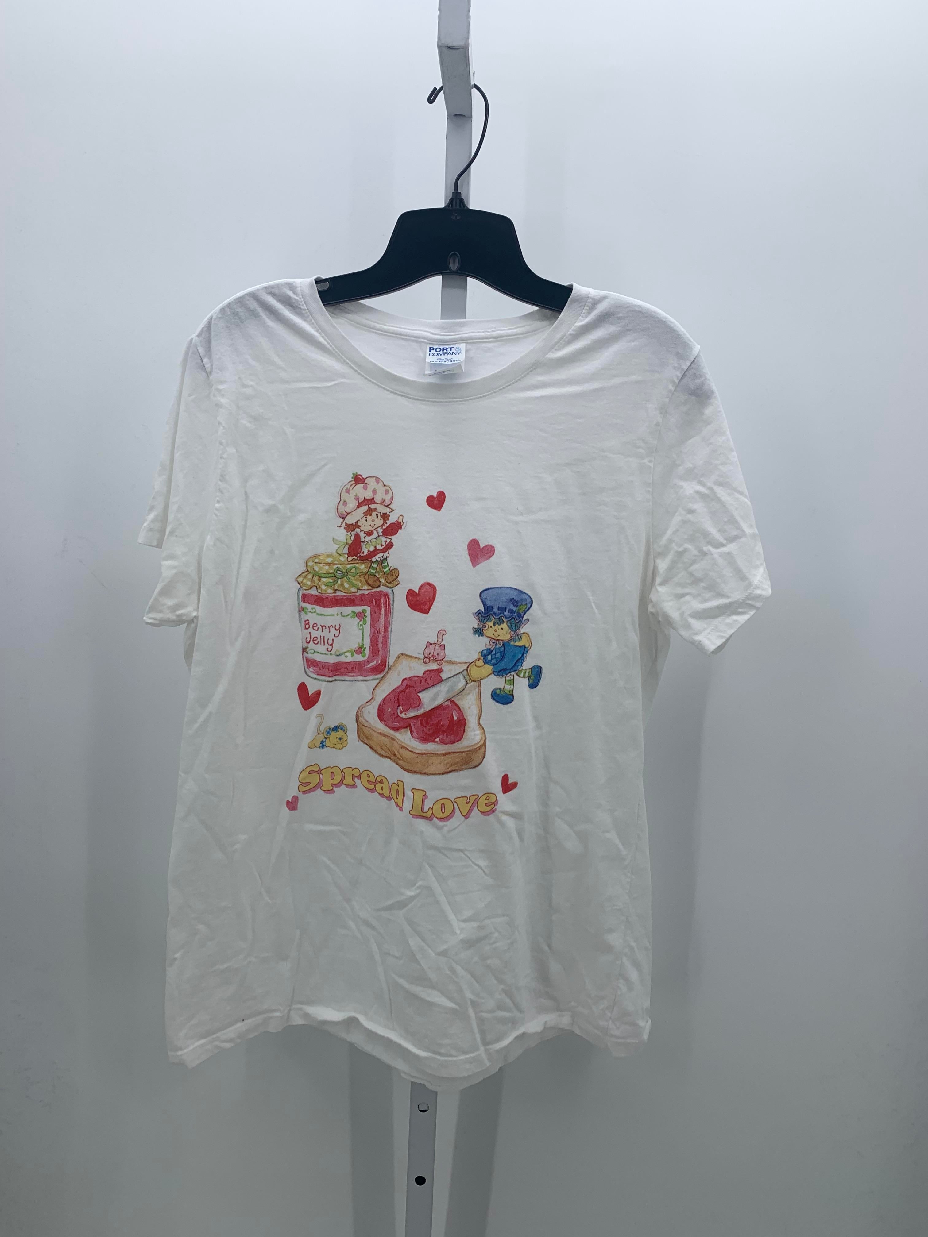 Size Extra Large Misses Short Sleeve Shirt