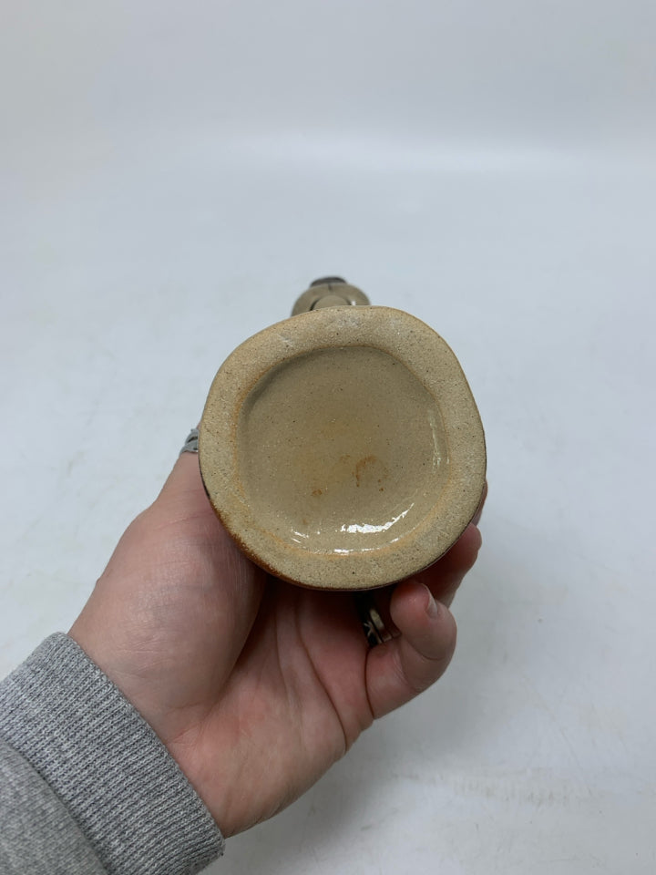 POINTED EARS DOG HEAD VASE.