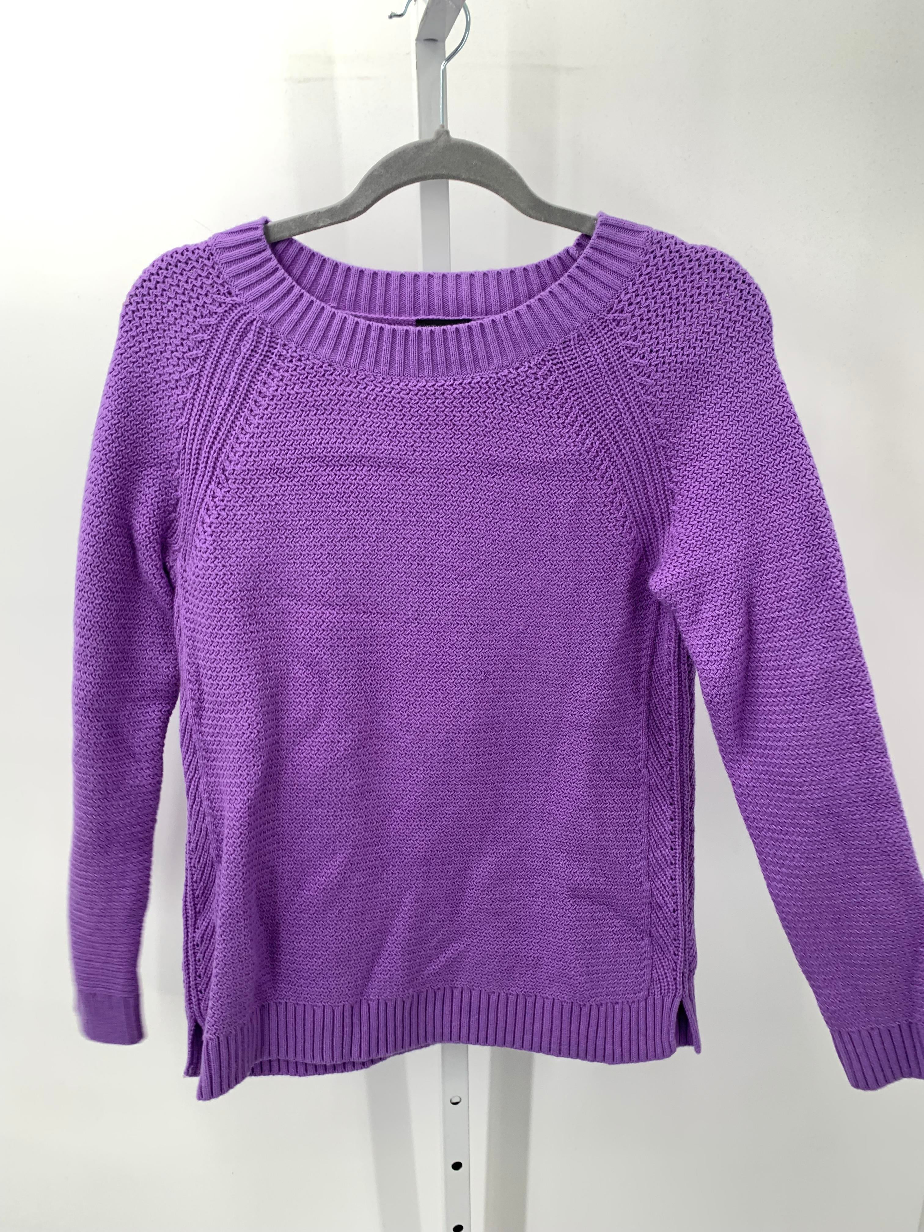 Talbots Size Medium Misses Long Slv Sweater