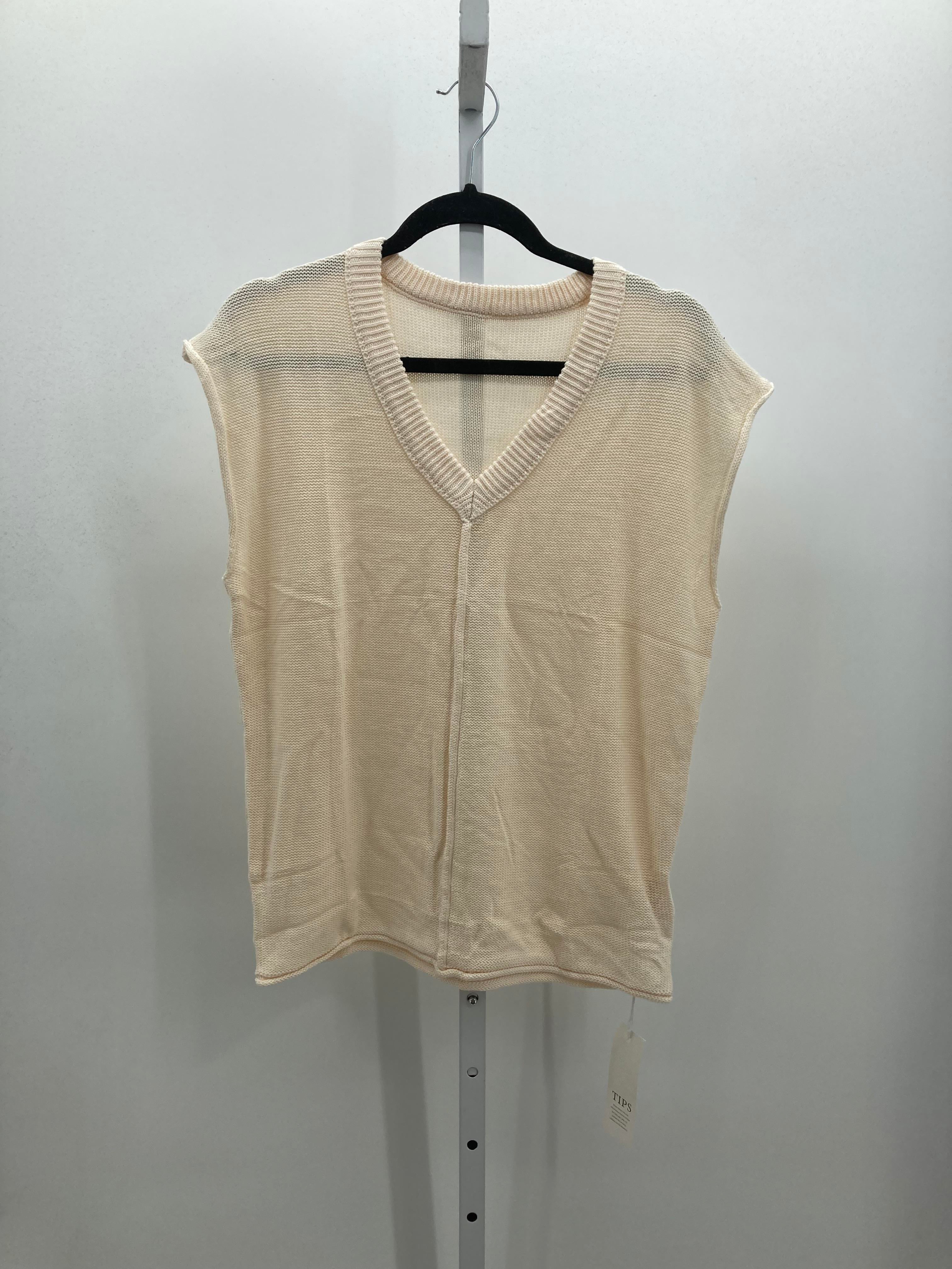 Size Large Misses Sleeveless Sweater